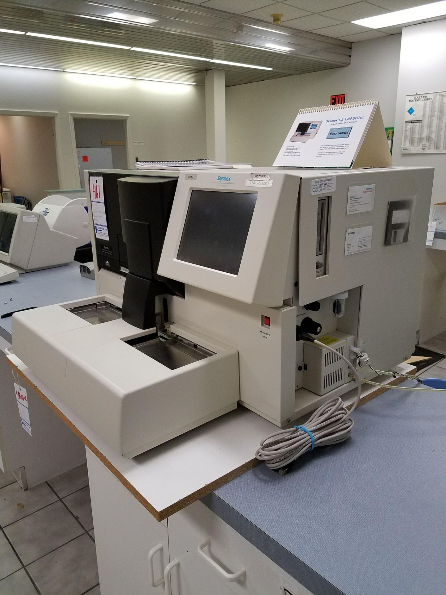 1 SYSMEX CA-1500 COAGULATION ANALYZER - Image 3 of 7