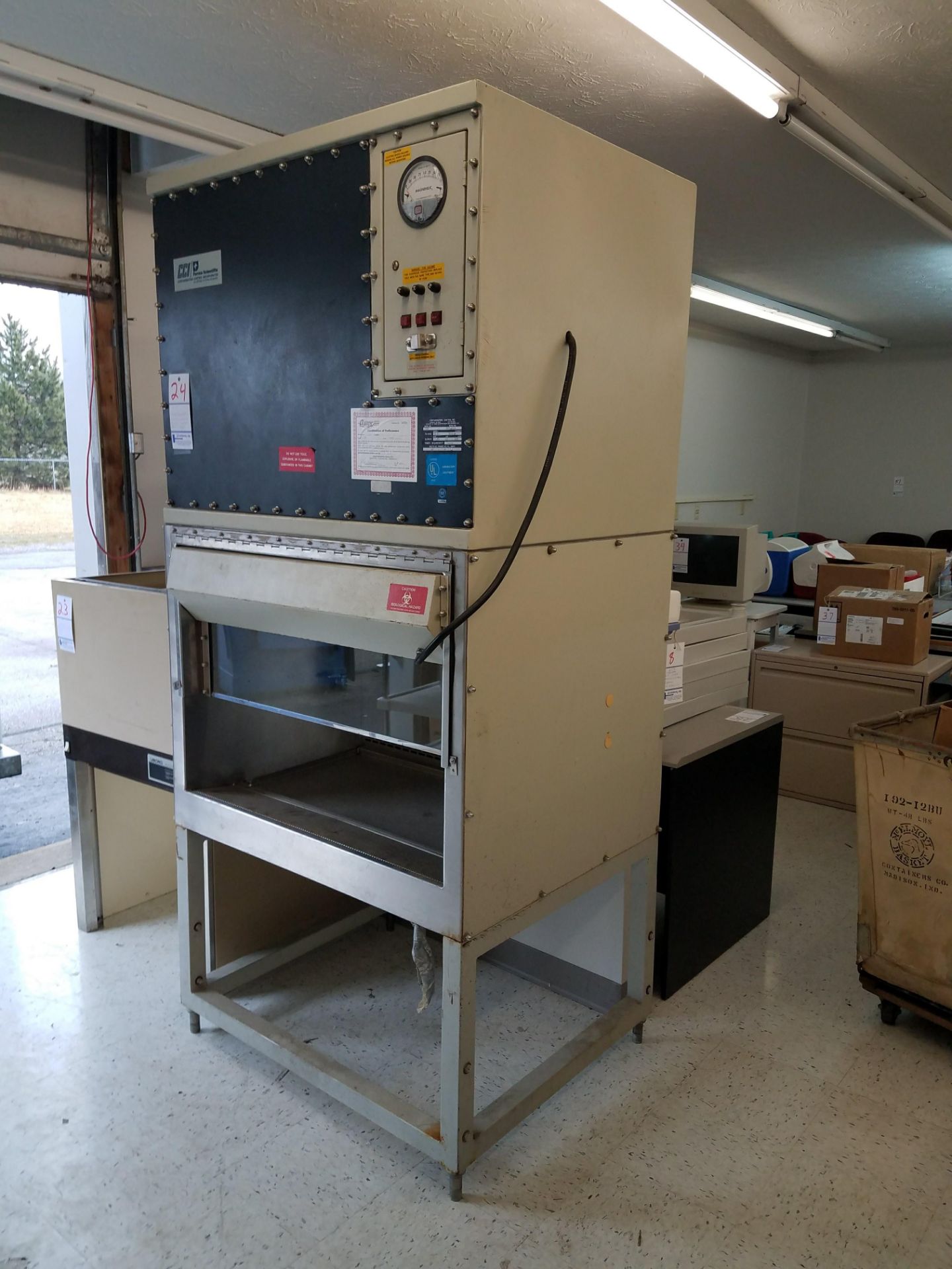 1 FORMA SCIENTIFIC CONTAMINATION CONTROL CABINET MODEL 1130 - Image 8 of 8