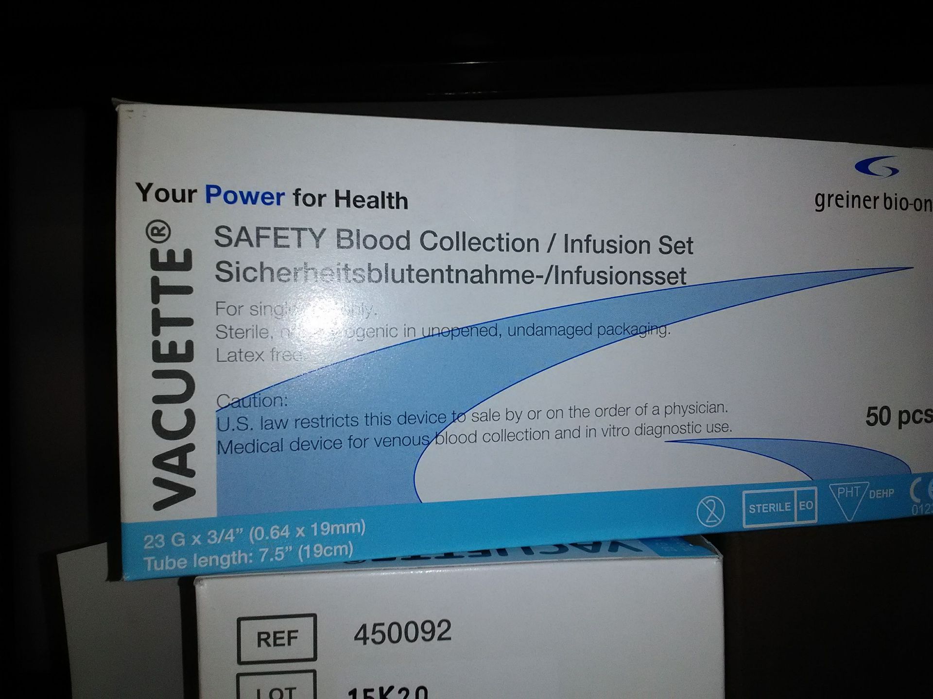 6 BOXES OF VACUETTE SAFETY BLOOD COLLECTION / INFUSUION SETS - Bild 5 aus 6