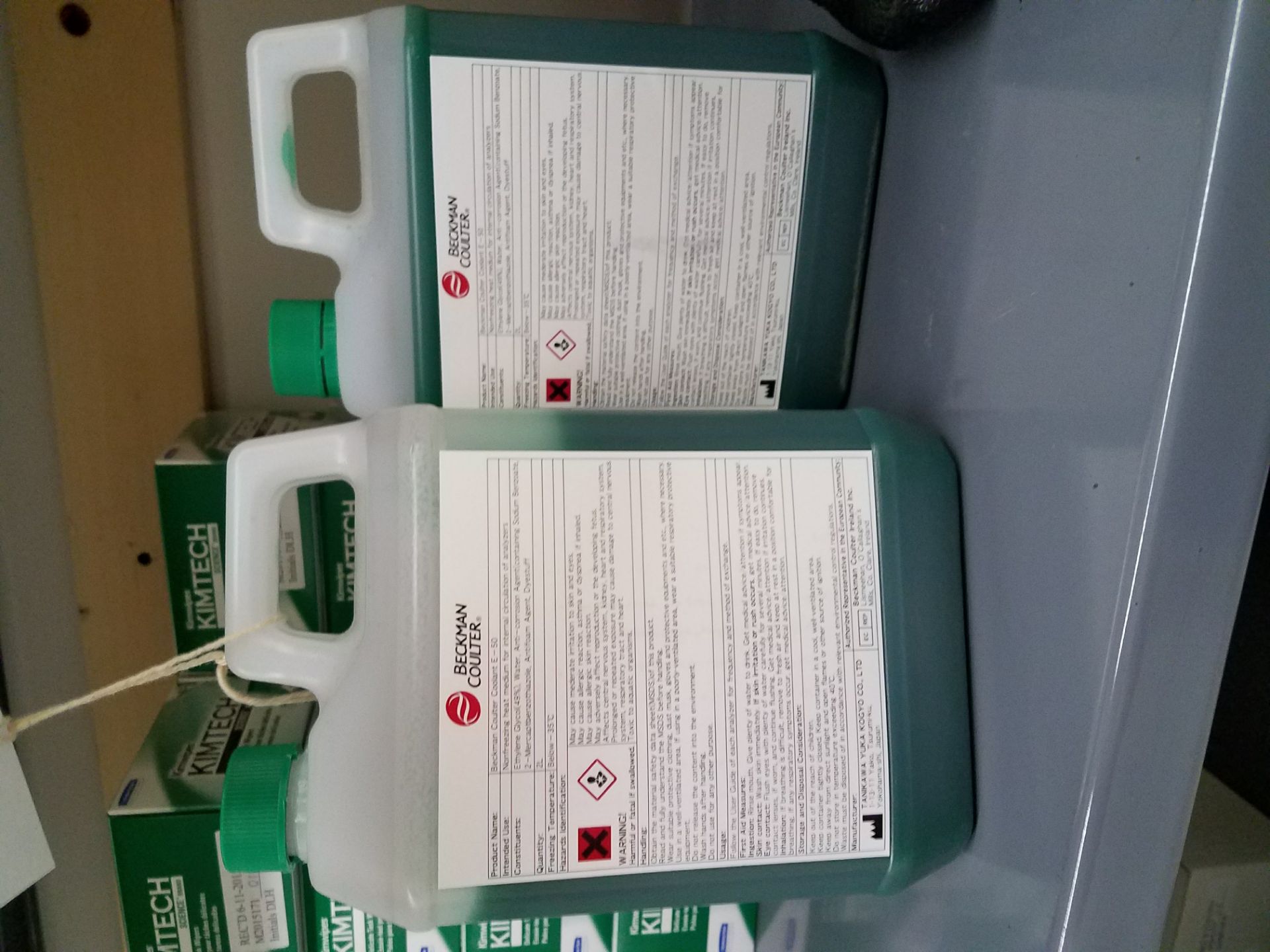 2 BECKAMN COULTER COOLANT E-50 - Image 2 of 2