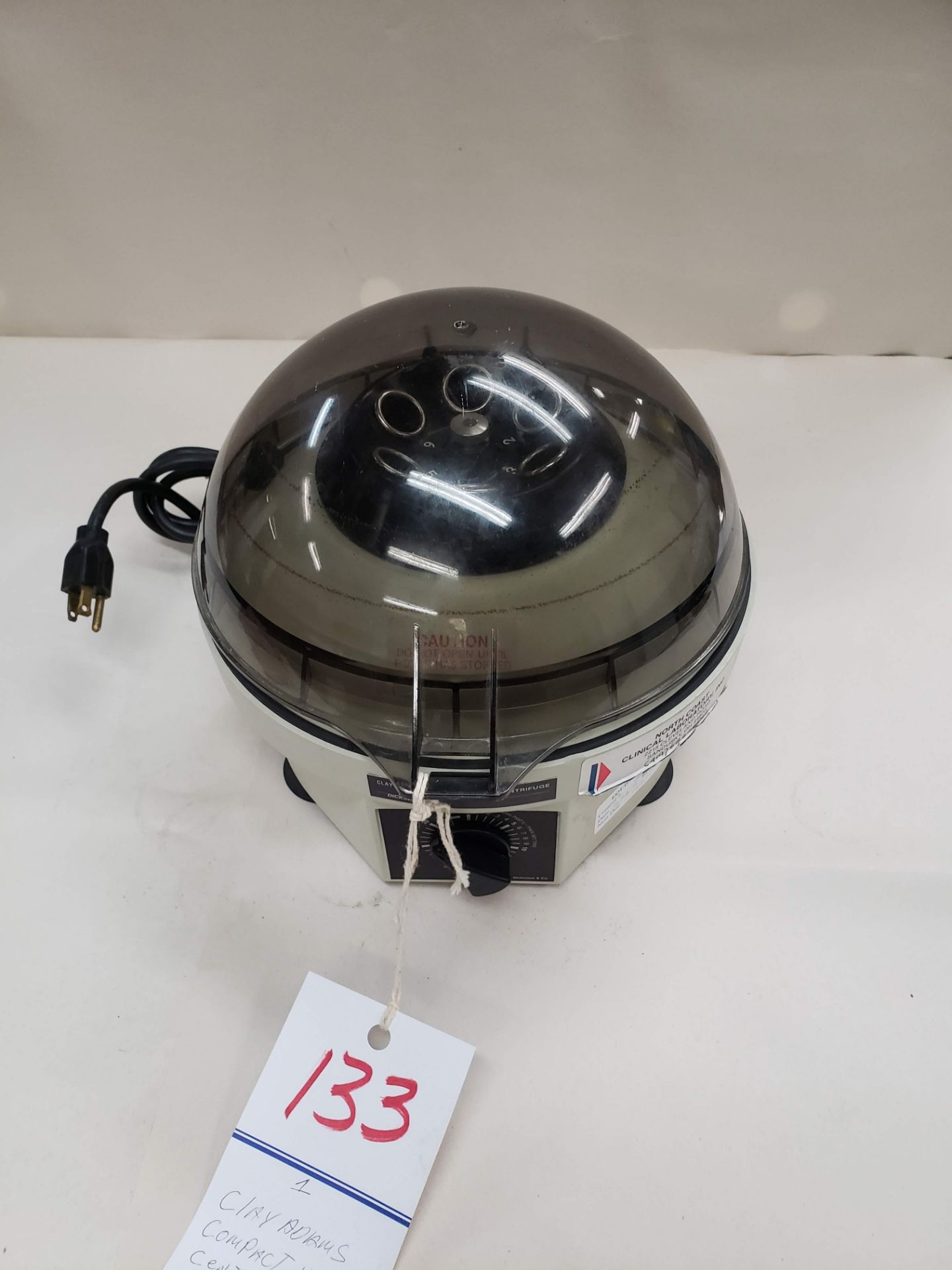 1 CLAY ADAMS COMPACT II CENTRIFUGE