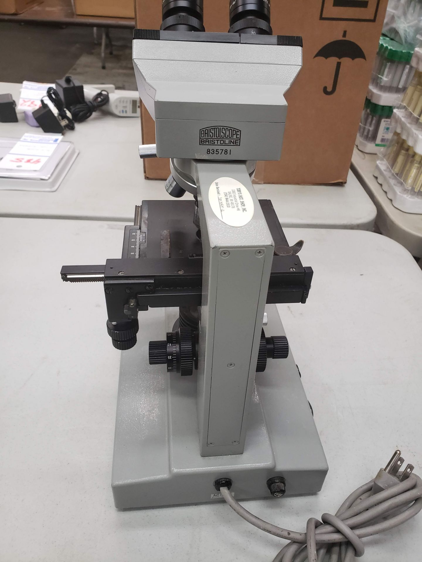 BRISTOLSCOPE BRISTOLINE 835781 MICROSCOPE - Image 4 of 5