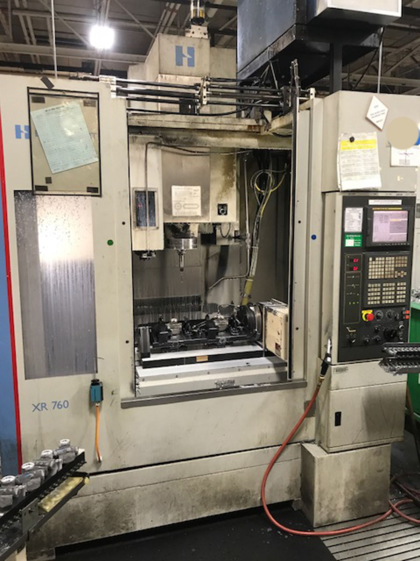 HARDINGE BRIDGPORT MODEL XR 760 VMC, YEAR 2010, SN XPABOA0002, LOCATION MI - Image 8 of 8