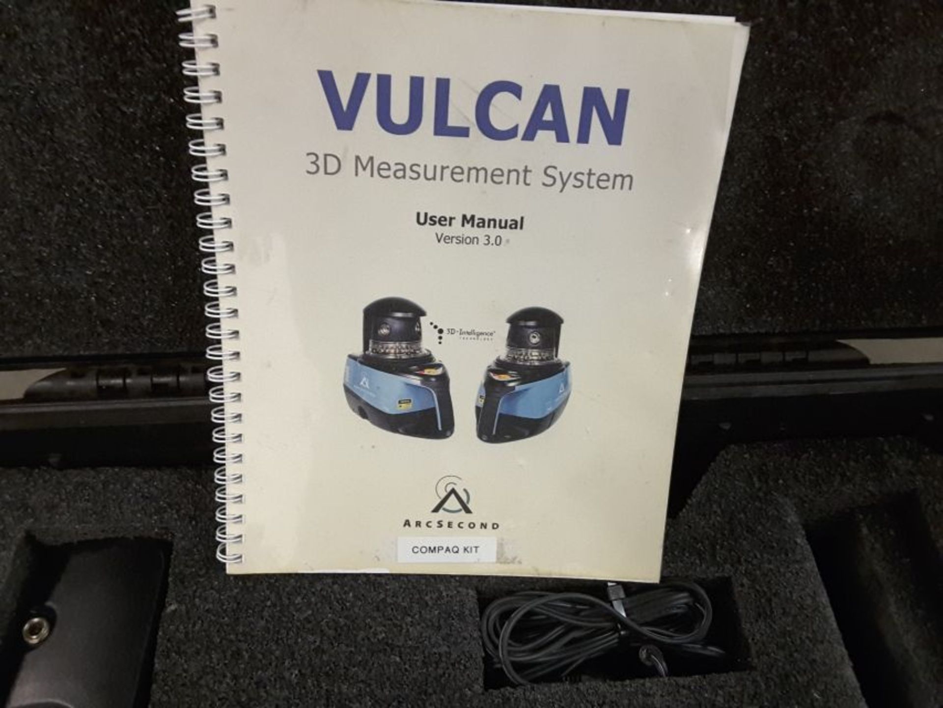 Vulcan ArcSecond 3D measurement system in hard case with accessories - Image 2 of 3
