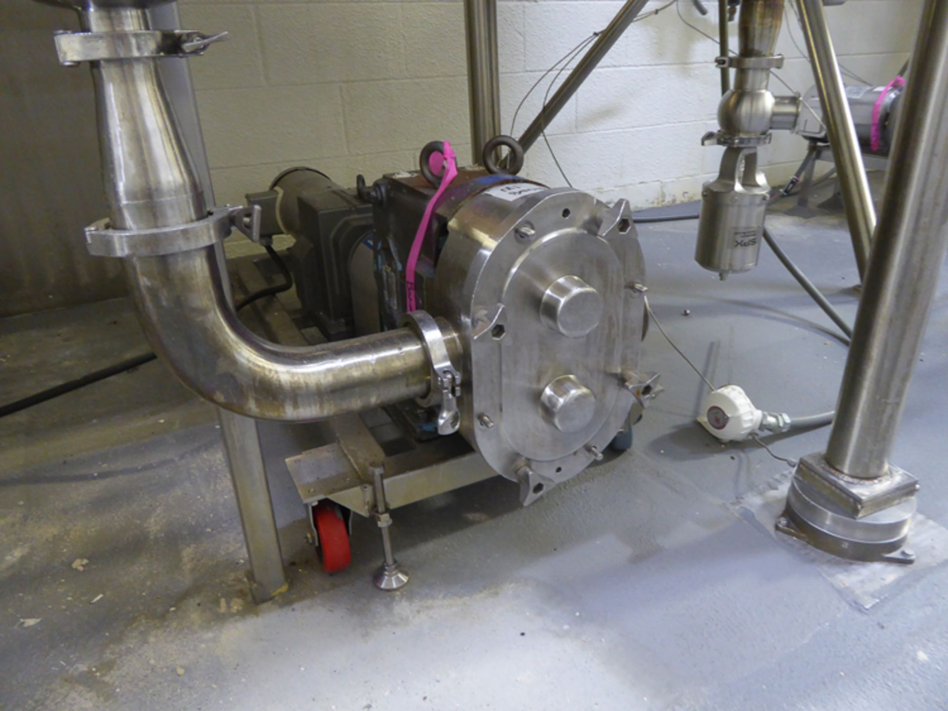 Waukesha Cherry Burrell Size 130 Positive Displacement Pump Rigging Fee: 100 Location: Mt. Pleasant, - Image 2 of 2