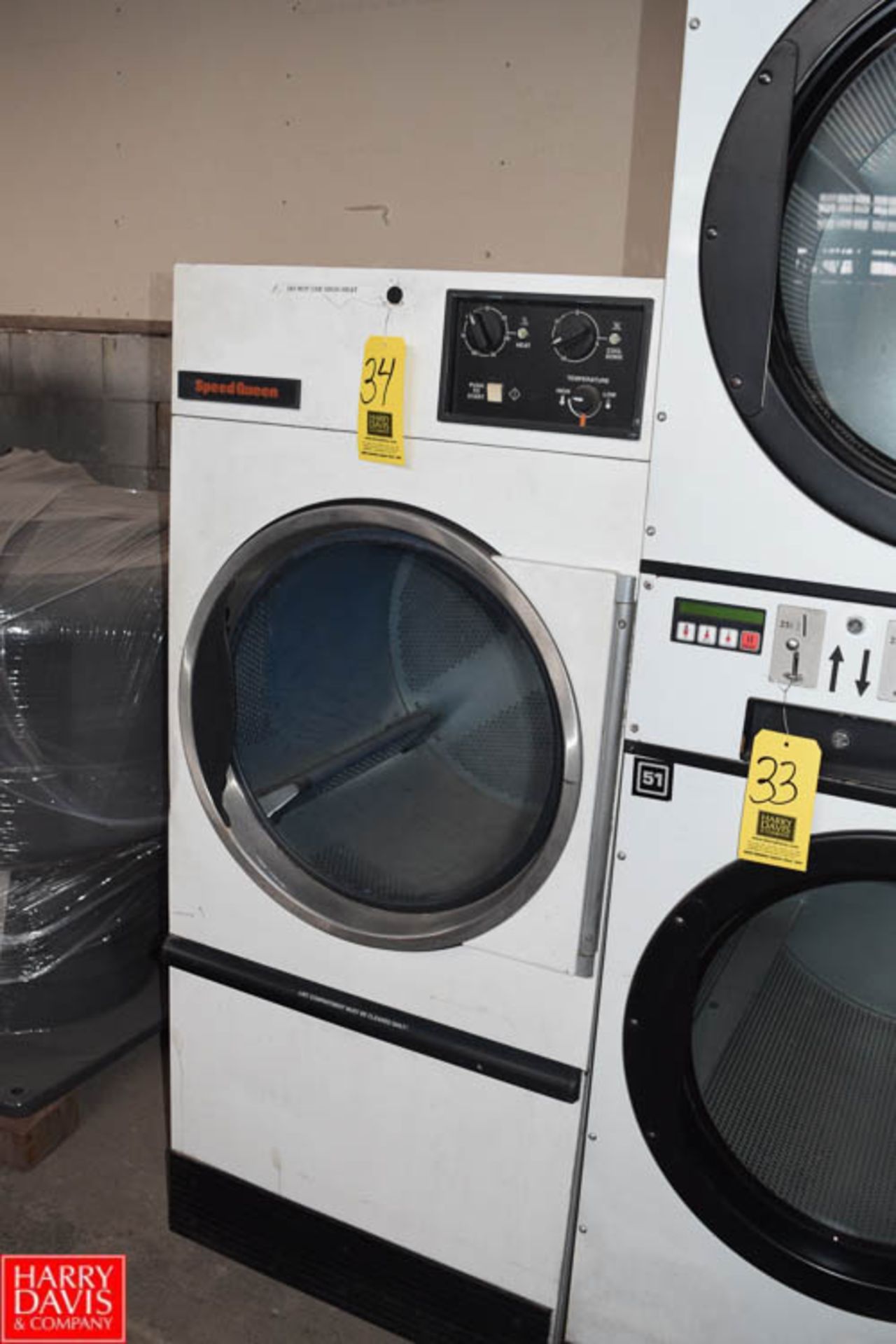 Speed Queen 35 LB Capacity Electric Dryer Rigging Fee: $300