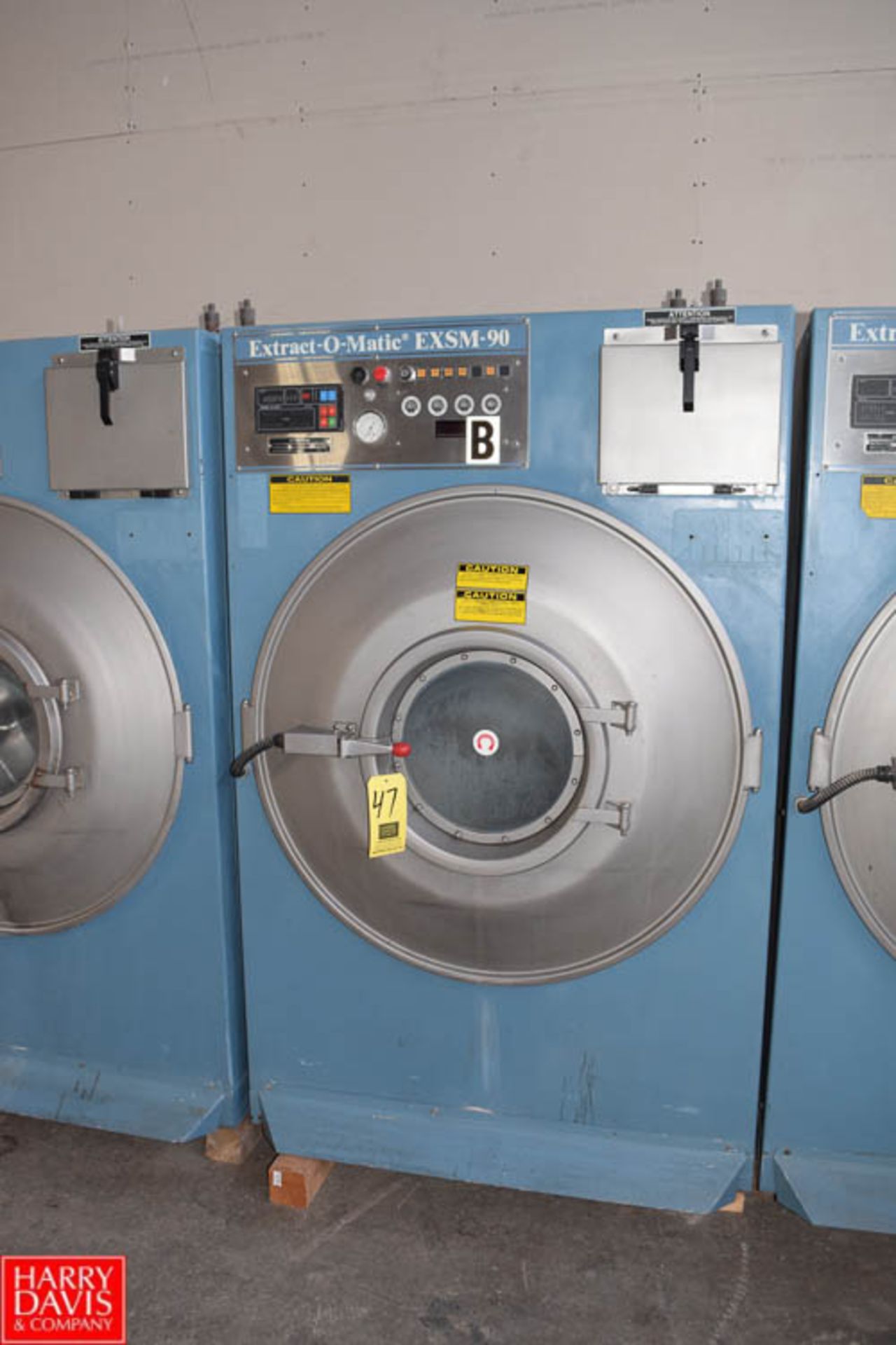 Extract-O-Matic Washer, Extractor Model EXSM-9 Rigging Fee: $300