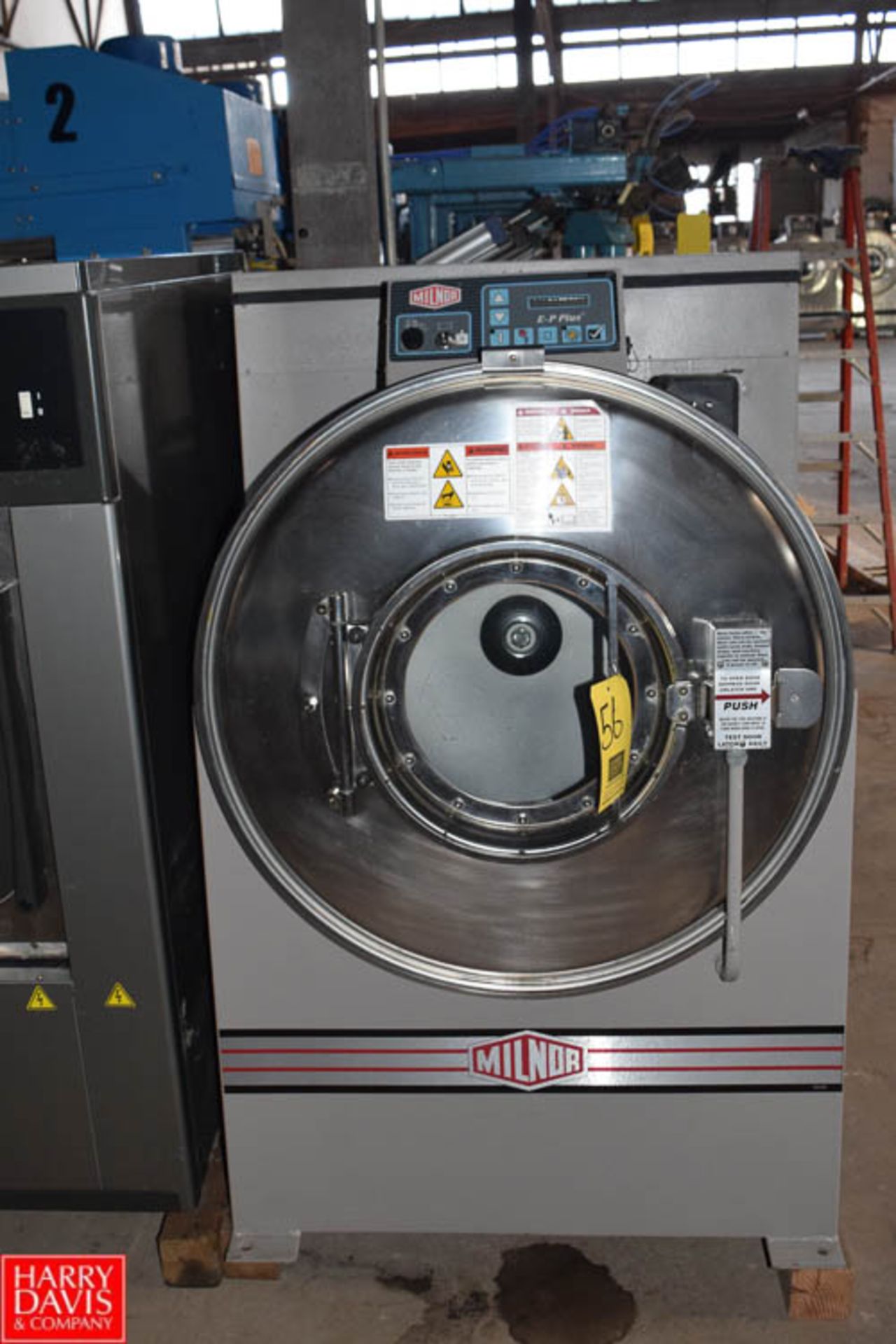 Milnor 35 LB Capacity S/S Washer Rigging Fee: $300