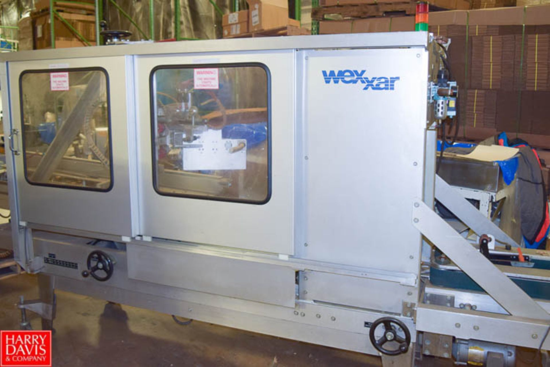 Wexxar Automatic Case Former, Model WFT, S/N 1207 Rigging Fee: 300