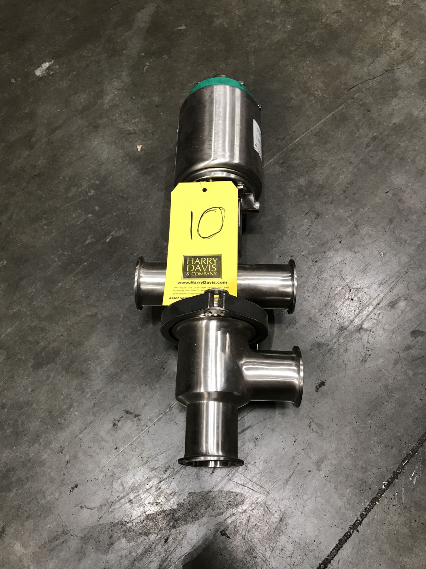 TriClover 3-Way 2" S/S Air Valves Model 761 - Rigging Fee $ 25