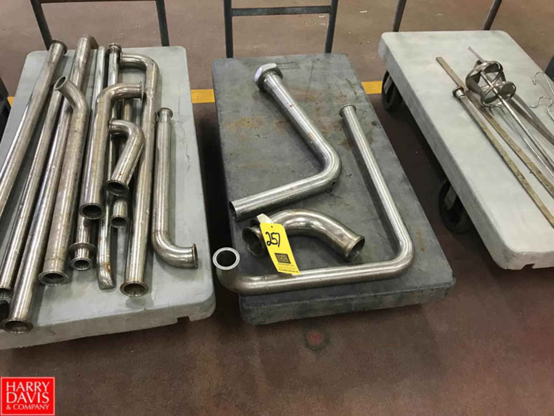 Assorted S/S Pipe, Mixer Shafts and Sticks