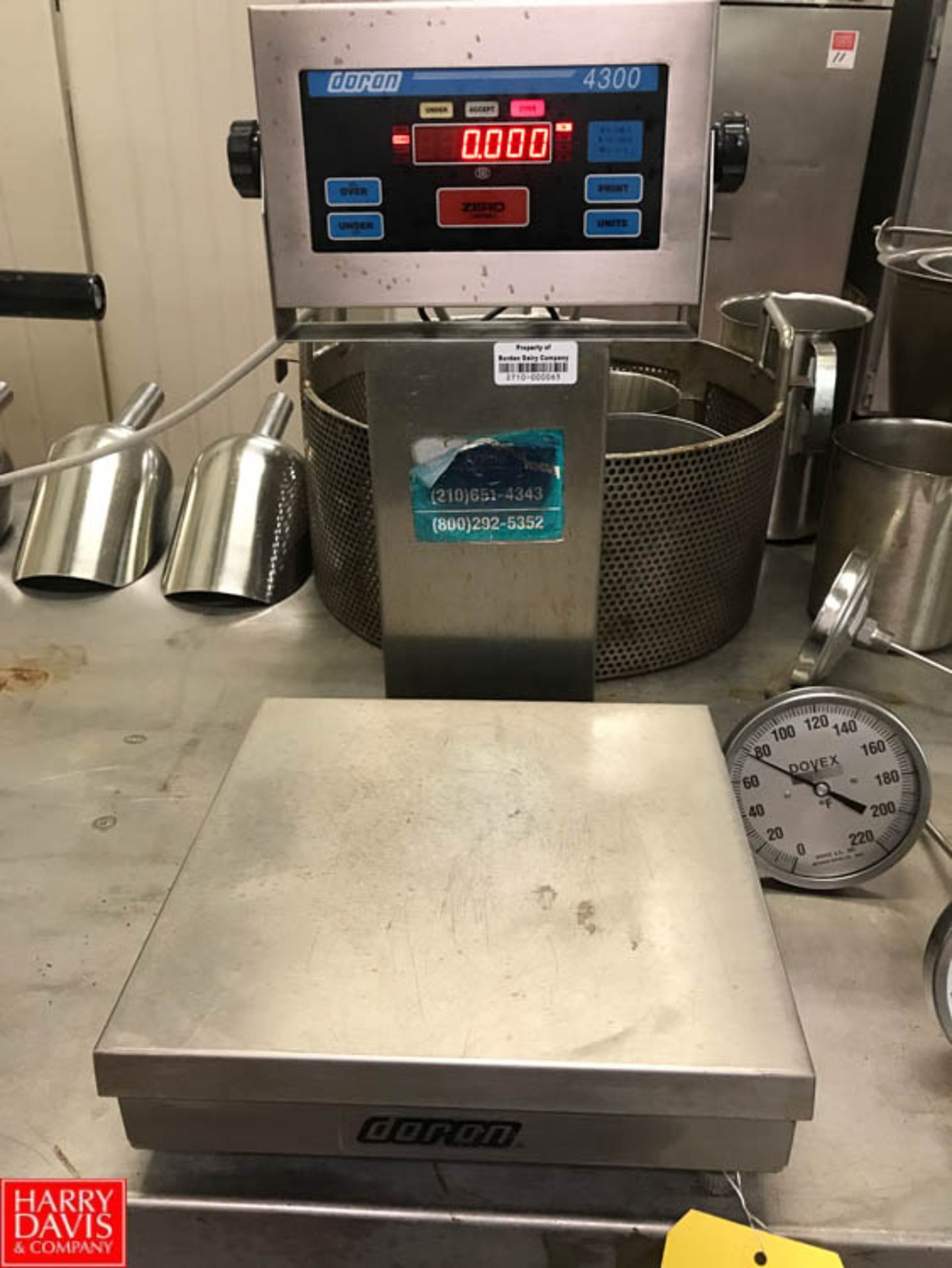 Doran, Model 4300, S/S Digital Scale