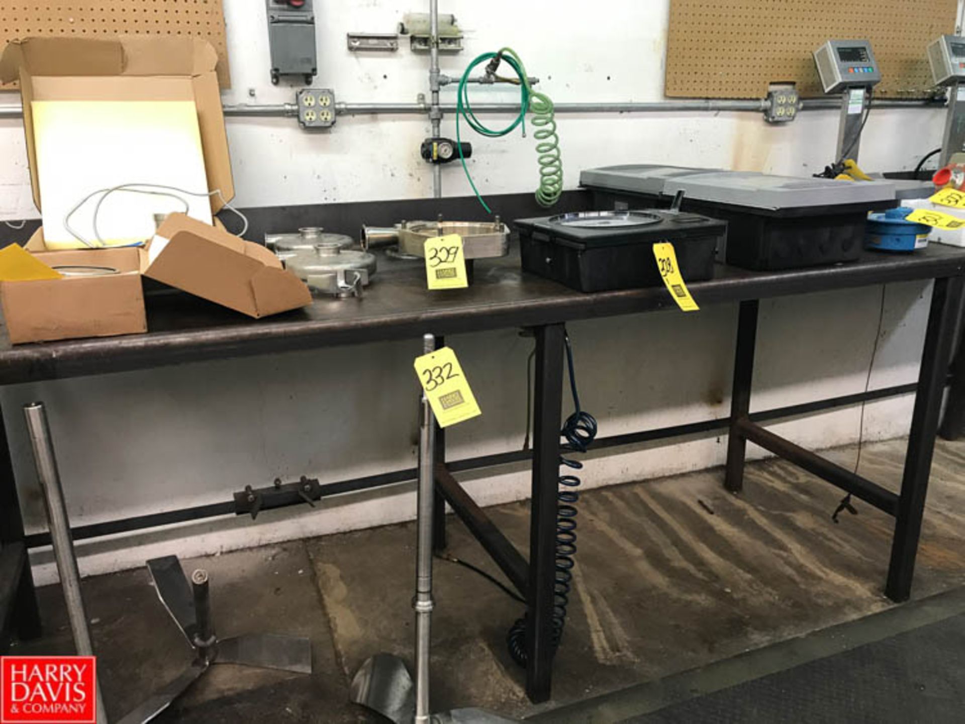 Steel Work Bench with Wilton Vise Rigging Fee: 200