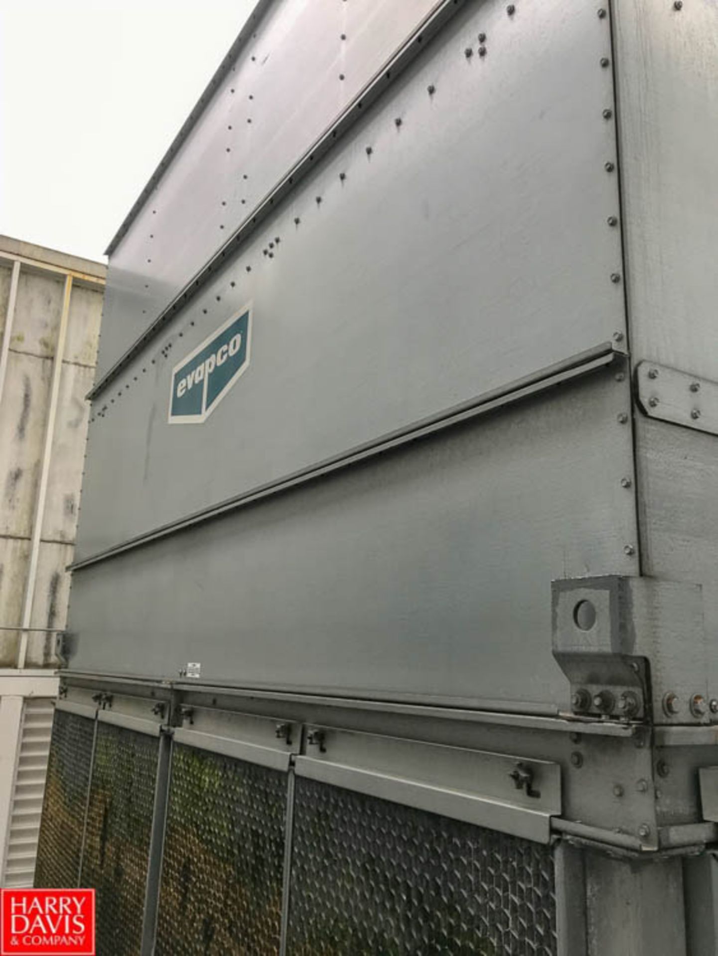 Evapco Cooling Tower, Model ATC601B, S/N 6303337, with Platform and Noise Reduction Enclosure,