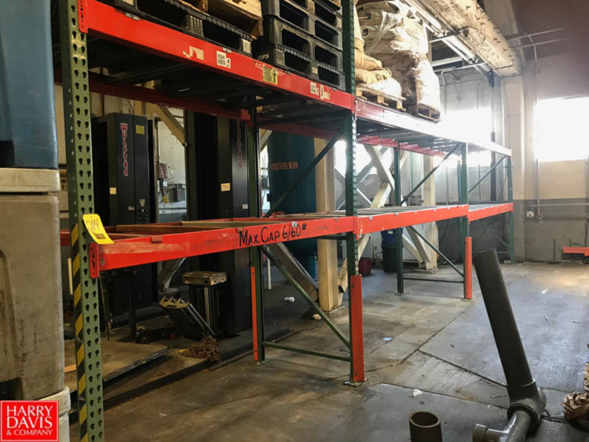 3-High x 1-Deep Medium-Duty Bolt-Type Drive-In Pallet Racking Sections Rigging Fee: 1700