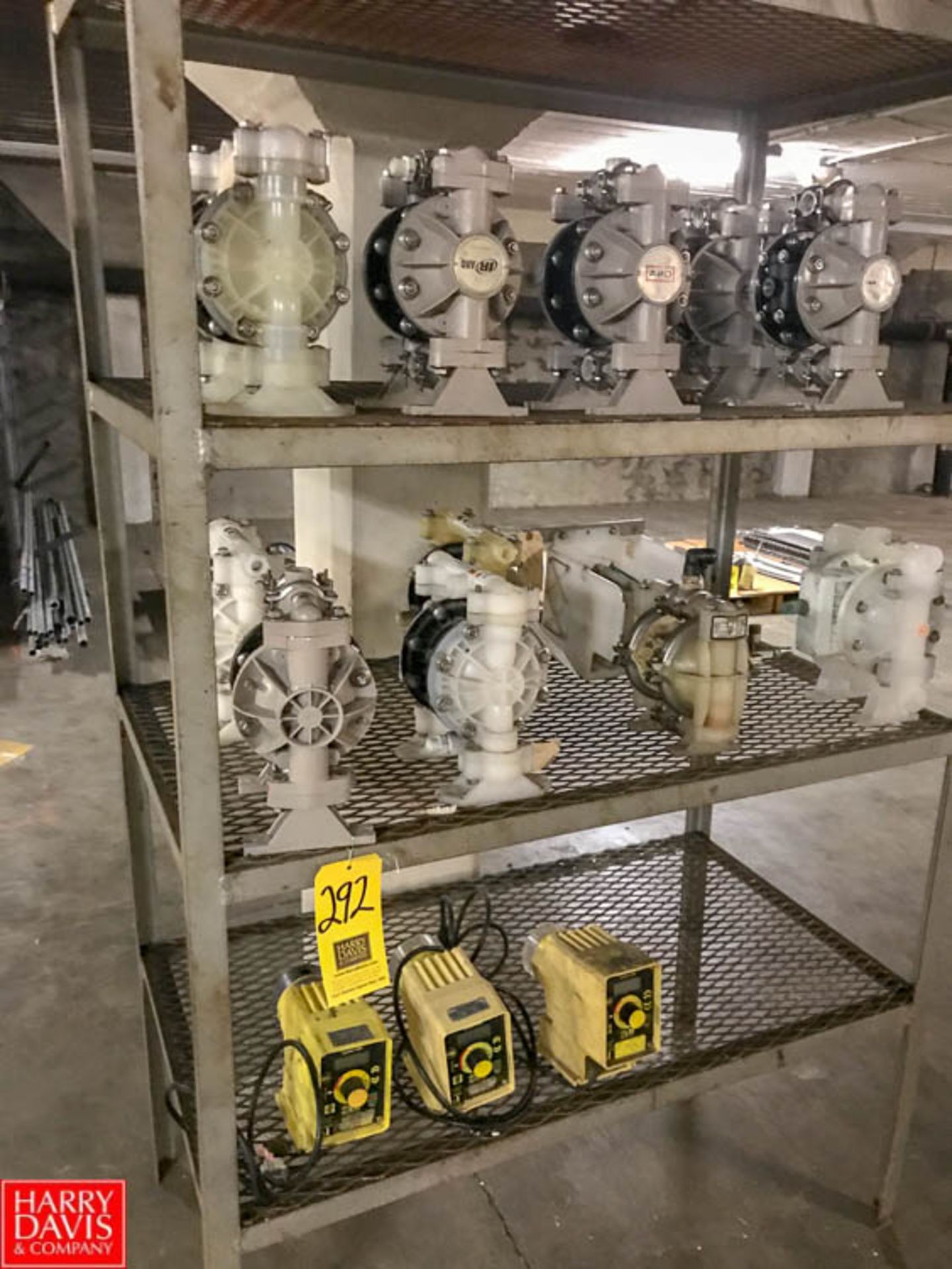 ARO and other Diaphragm Pumps with Rack Rigging Fee: 200