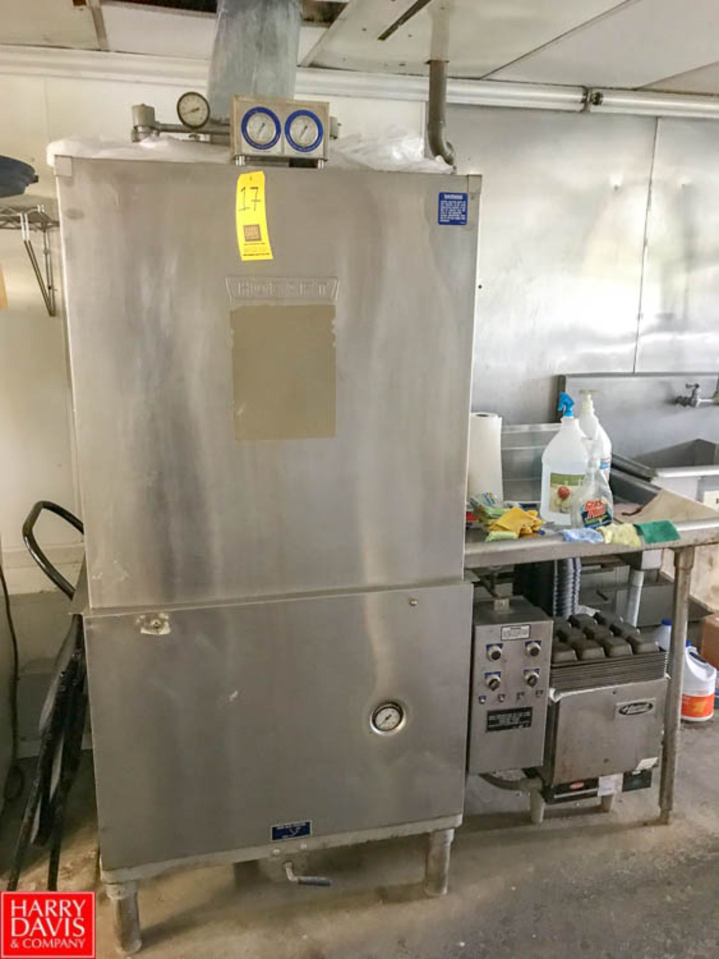 Hobart S/S Dishwasher Rigging fee: 500