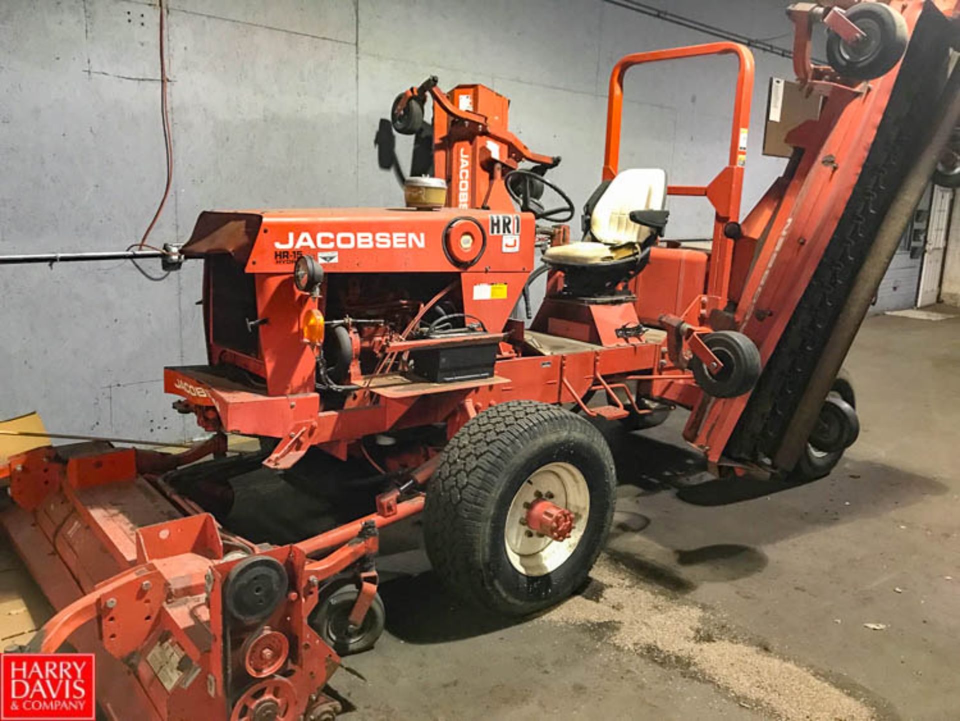 Jacobsen Tractor Mower, Model HR-15 Hydro with Diesel Engine Rigging Fee: $ 25
