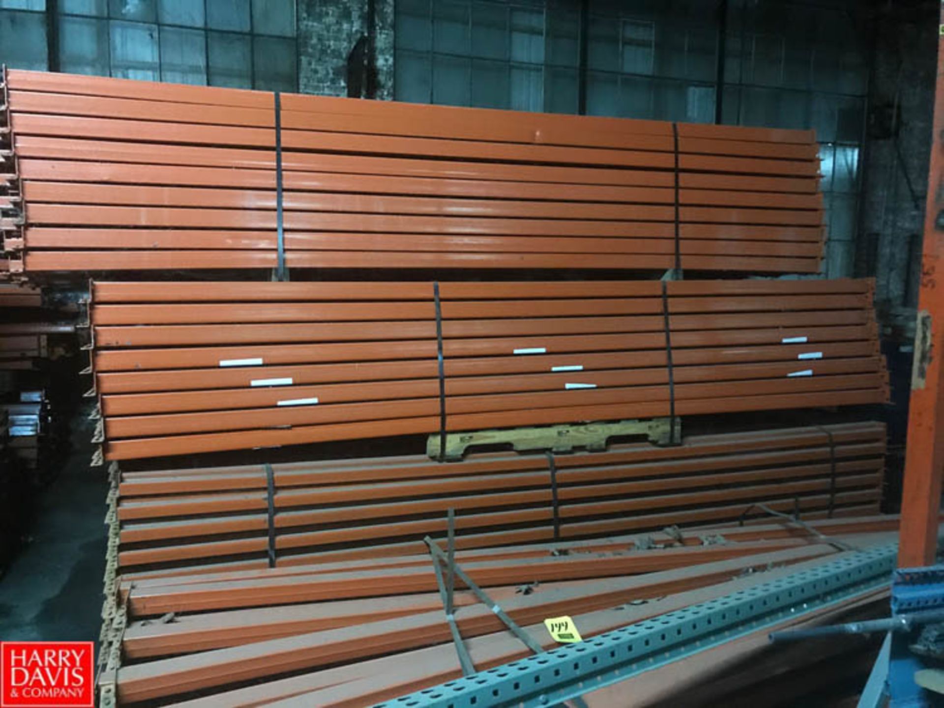 12' L Pallet Racking Cross Braces Rigging Fee: $ 250