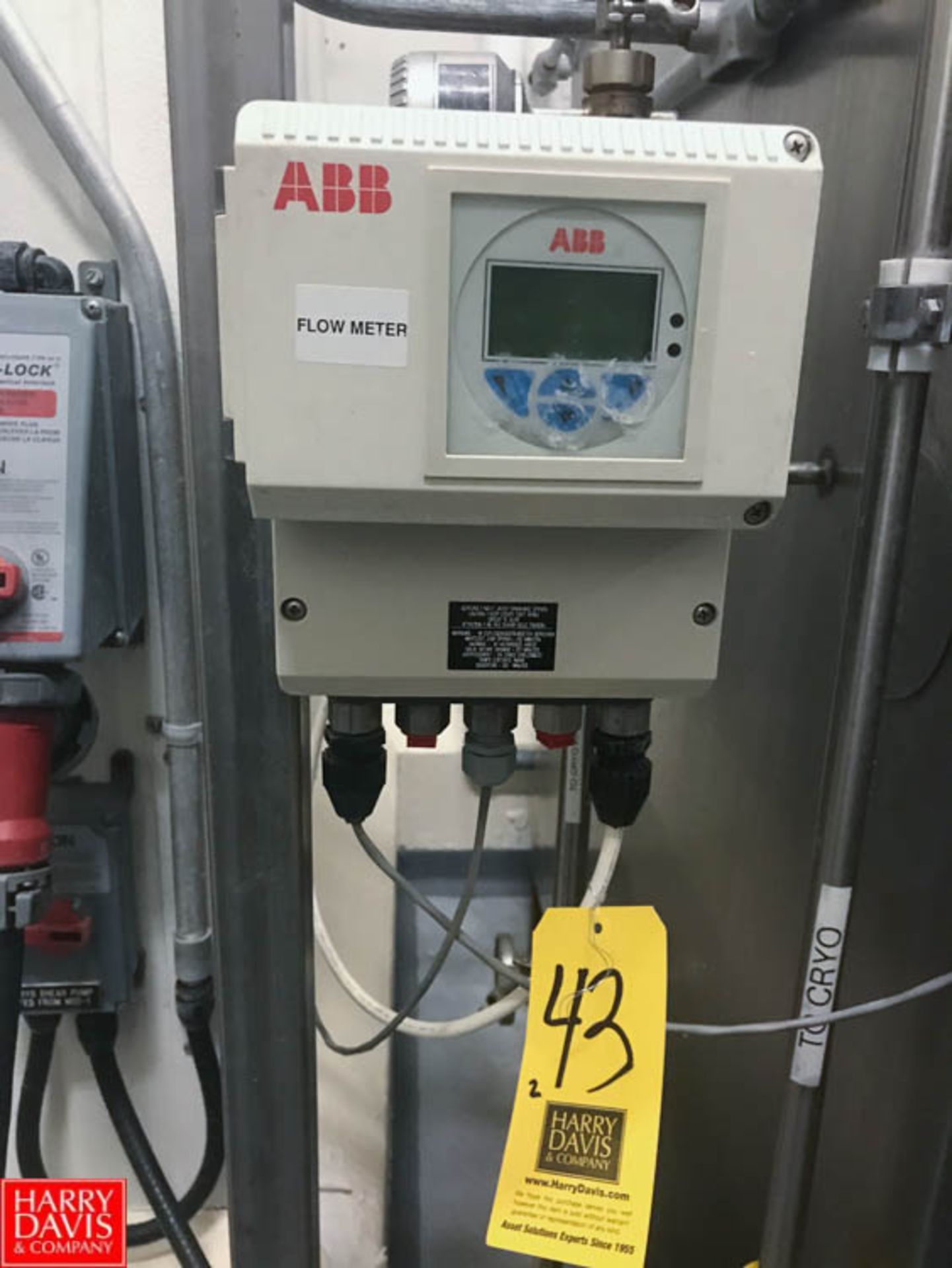 ABB Flow Meters Model FET3211A0A1B30MS Rigging Fee: $ 100