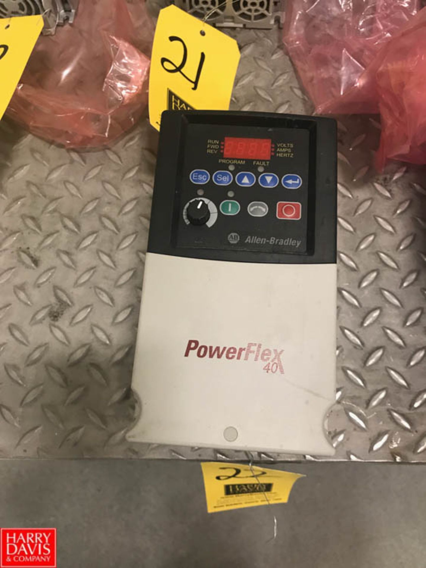 Allen Bradley 2 HP Powerflex 40 VFD Rigging Fee: $ 20