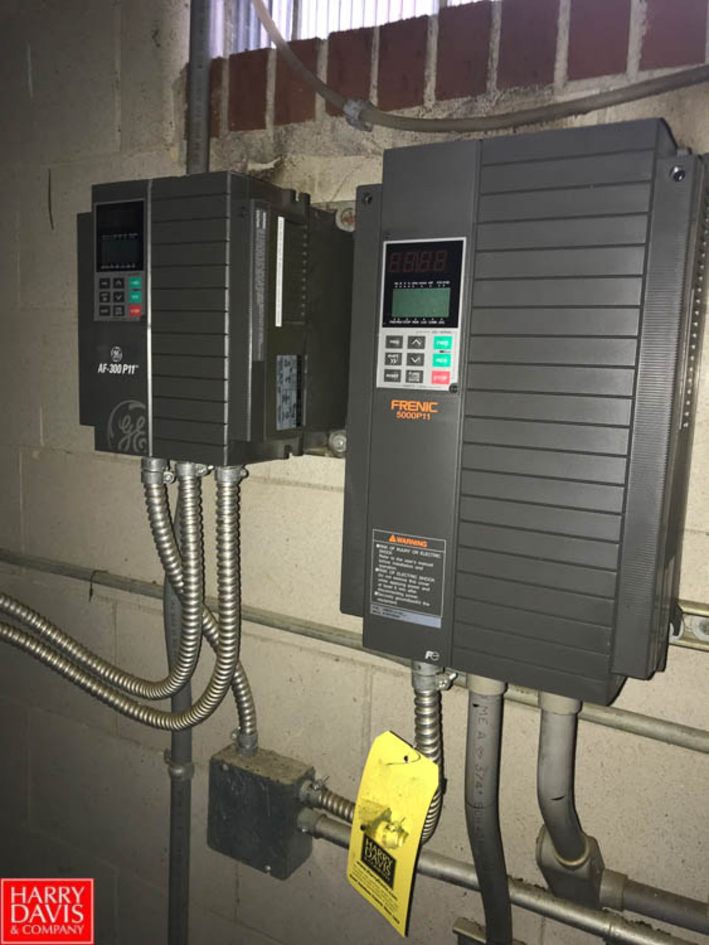 GE and Frenic Variable Frequency Drives, 15 HP Rigging Fees: 50