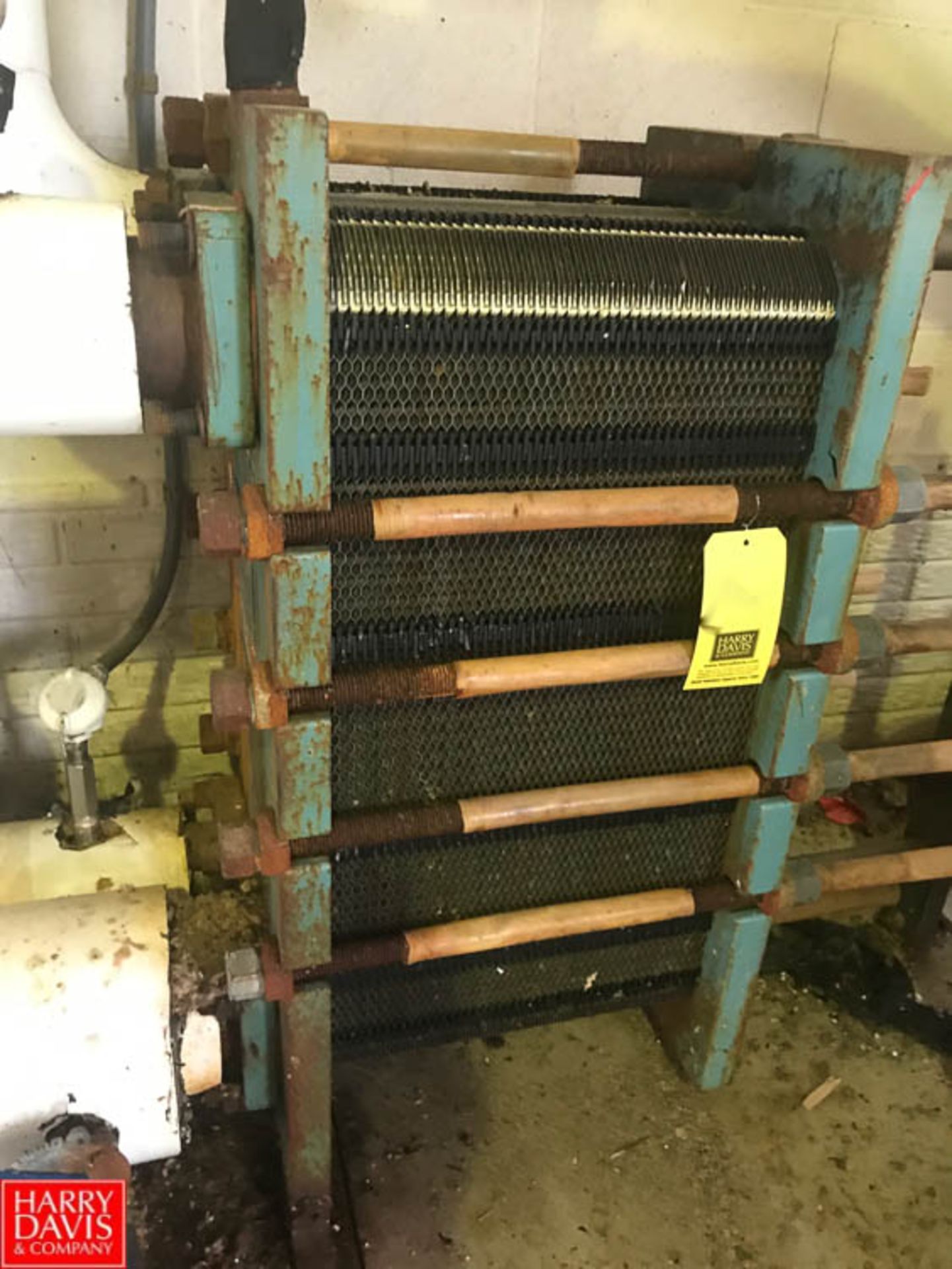 Alfa Laval Chiller Plate Heat Exchanger, Model M10-MFD, S/N 30101-66626 Rigging Fees: 300