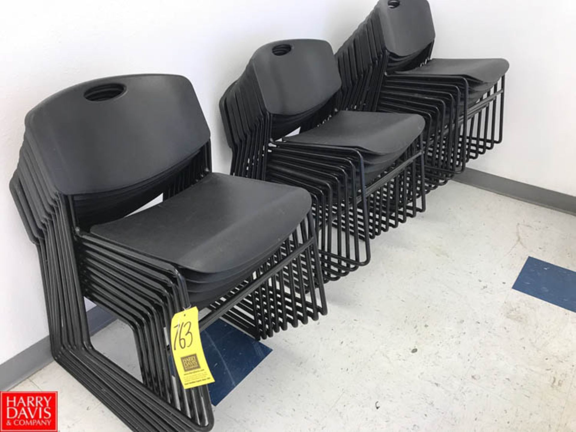 Black Stacking Chairs