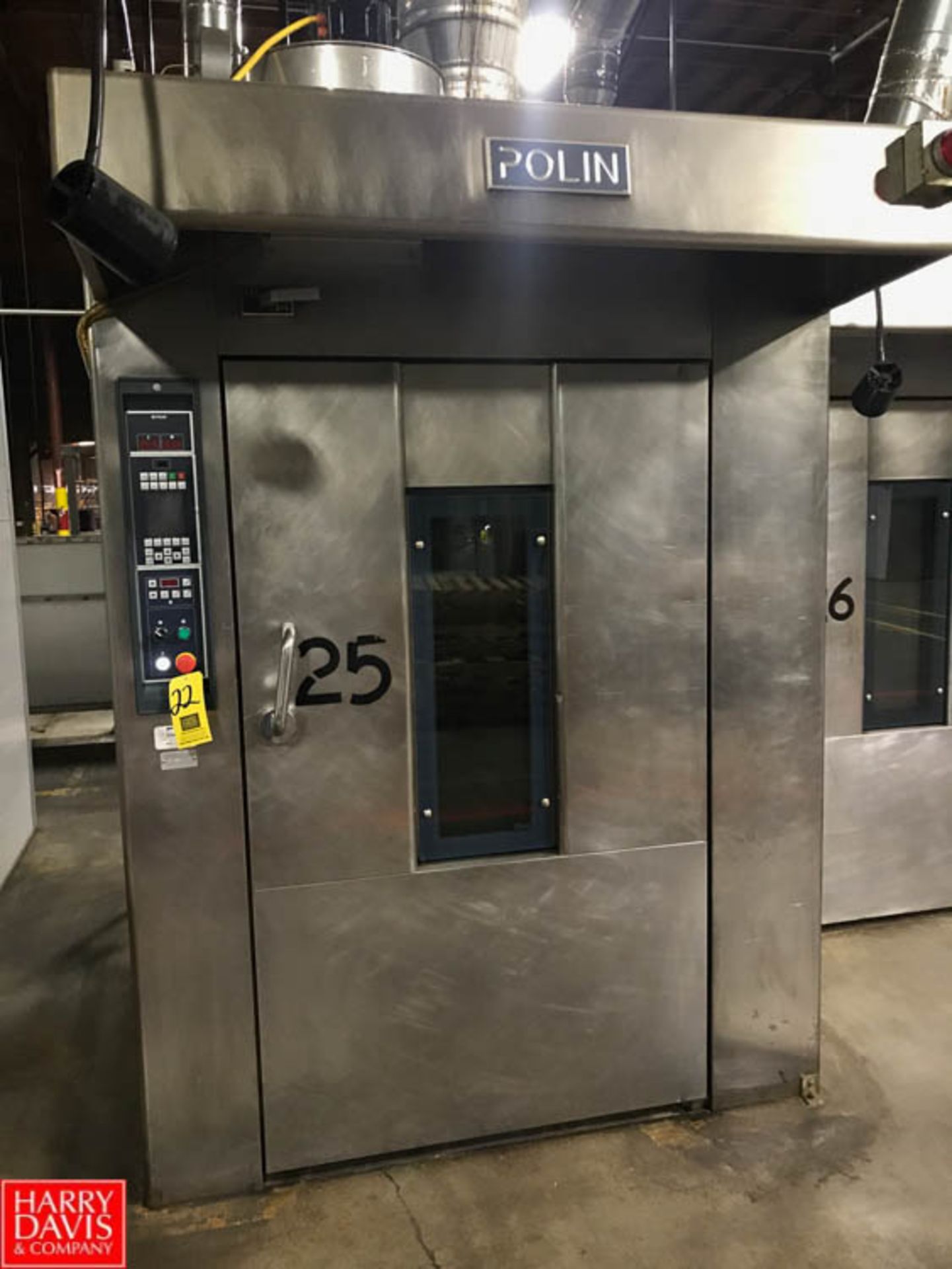 2012 Polin ROTO AVANT Double Rack Rotating Gas-Fired Oven, Model: ROTO 8095'200 SC, S/N: 1207080/