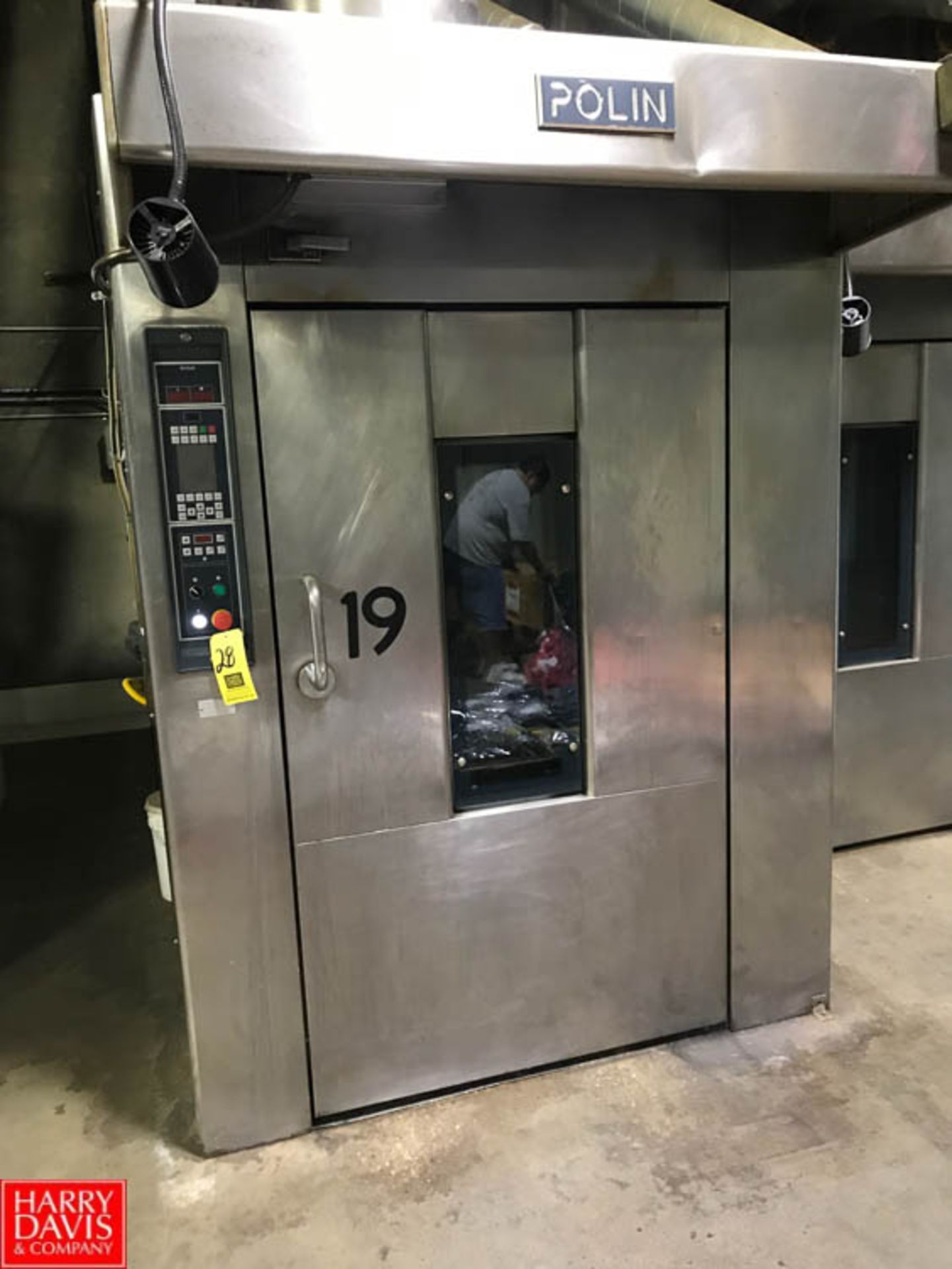 2011 Polin ROTO AVANT Double Rack Rotating Gas-Fired Oven, Model: ROTO 8095'200 SC, S/N: 1111106/