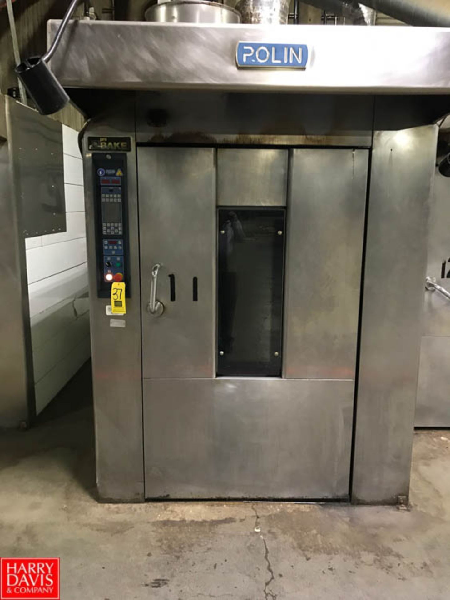 2008 Polin ROTO AVANT Double Rack Rotating Gas-Fired Oven, Model: ROTO 8095'200 SC, S/N: A804192/