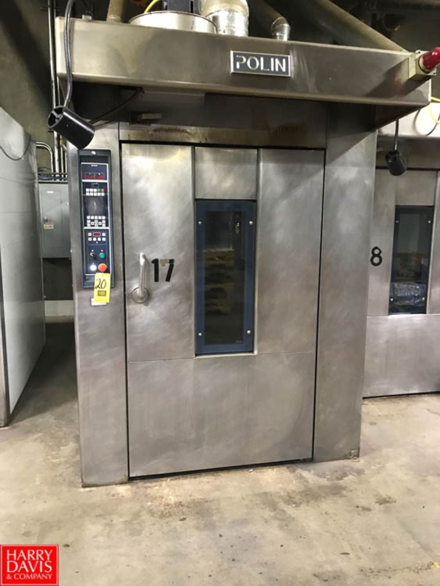 2012 Polin ROTO AVANT Double Rack Rotating Gas-Fired Oven, Model: ROTO 8095'200 SC, S/N: 1207108/