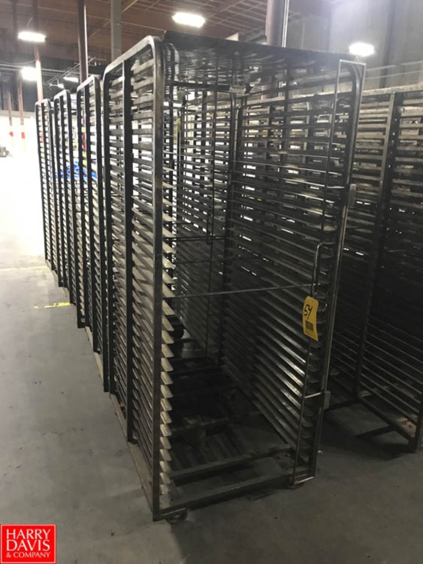 30-Station Tray Cart Rigging Fee: 50, PLEASE NOTE: Your bids are multiplied by the quantity of