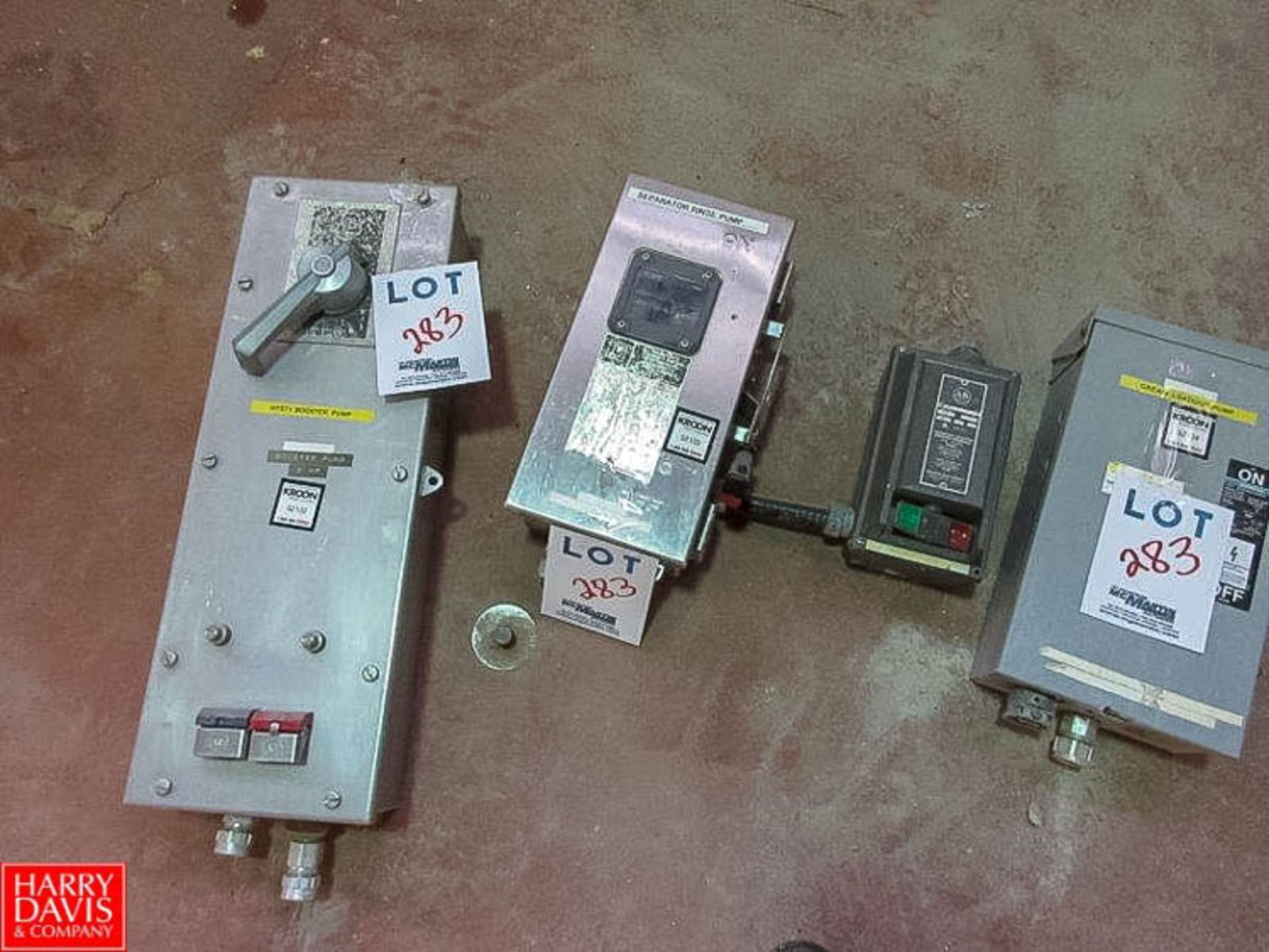 Electrical Power Switches and Starters Rigging Fee: $ May Be Subject to Rigging - Image 3 of 3