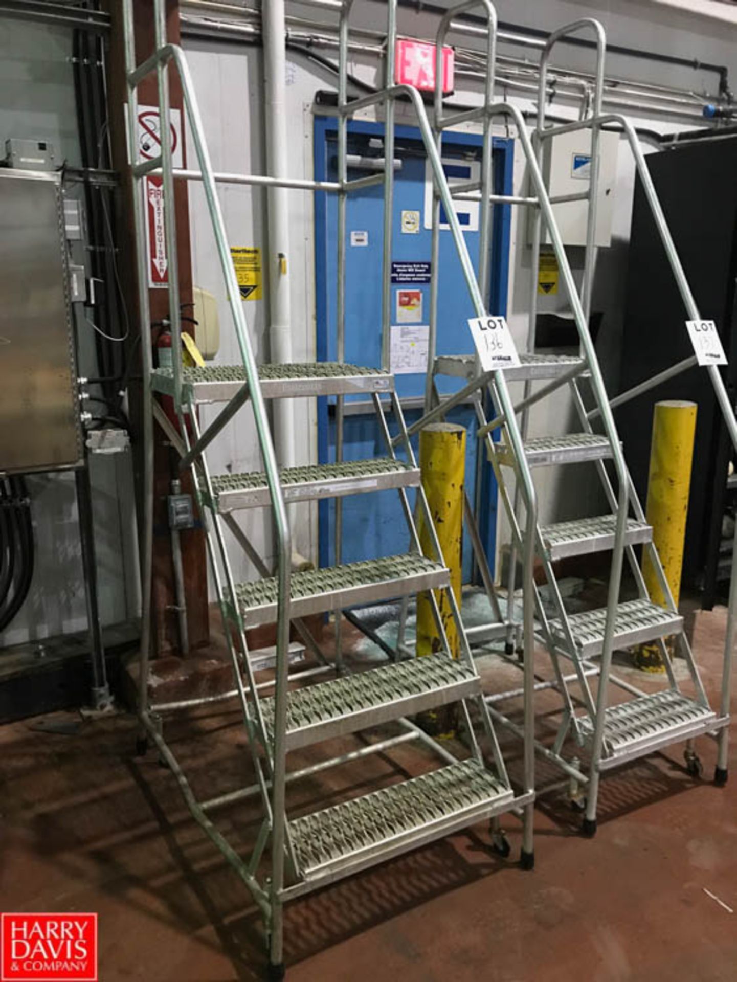 Cotterman Portable Stairs Rigging Fee: $ May Be Subject to Rigging