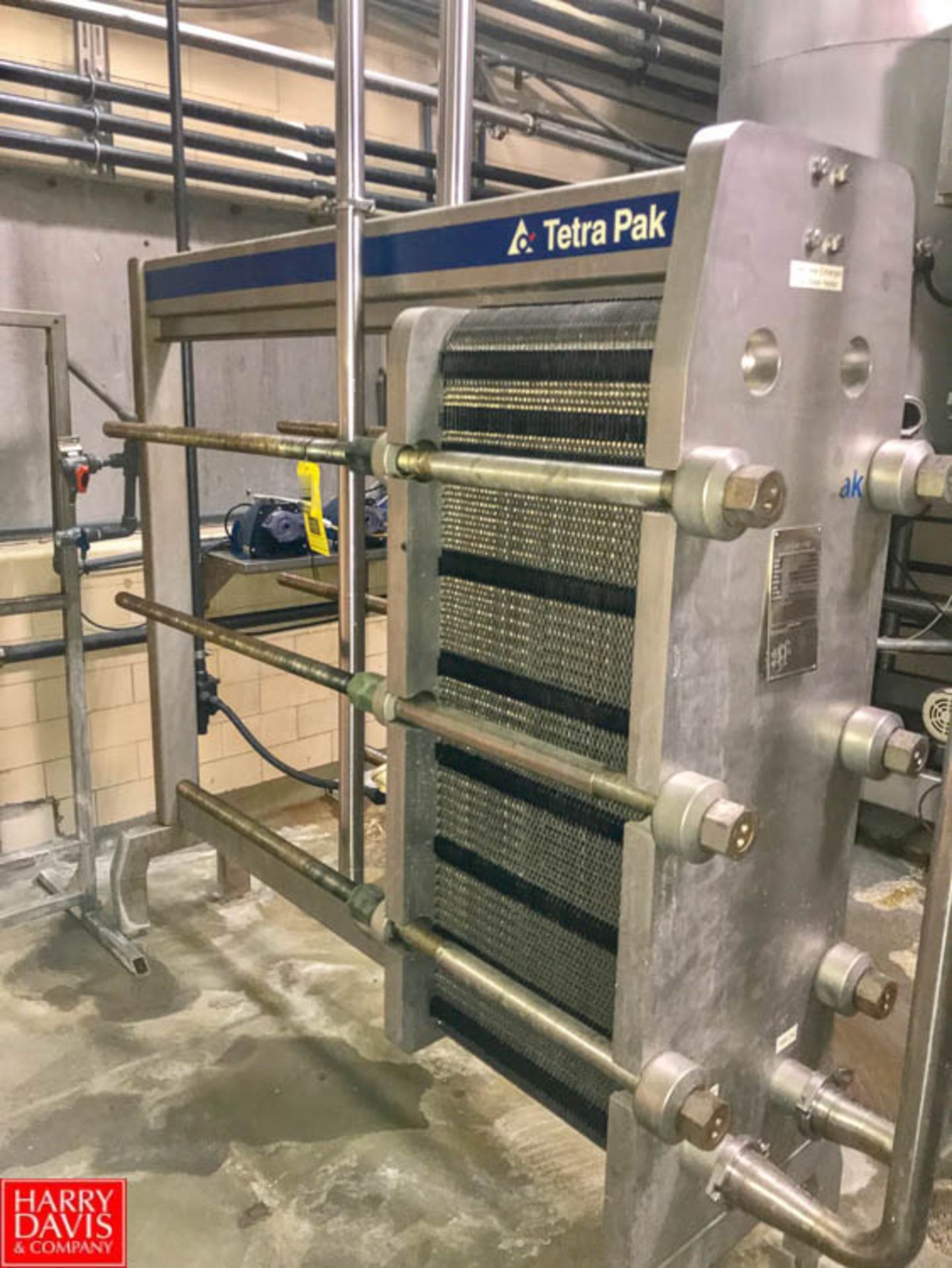 Tetra Pak S/S Plate Heat Exchanger, Model C8-SH, S/N 30105-66845 (Located in Seneca, MO)