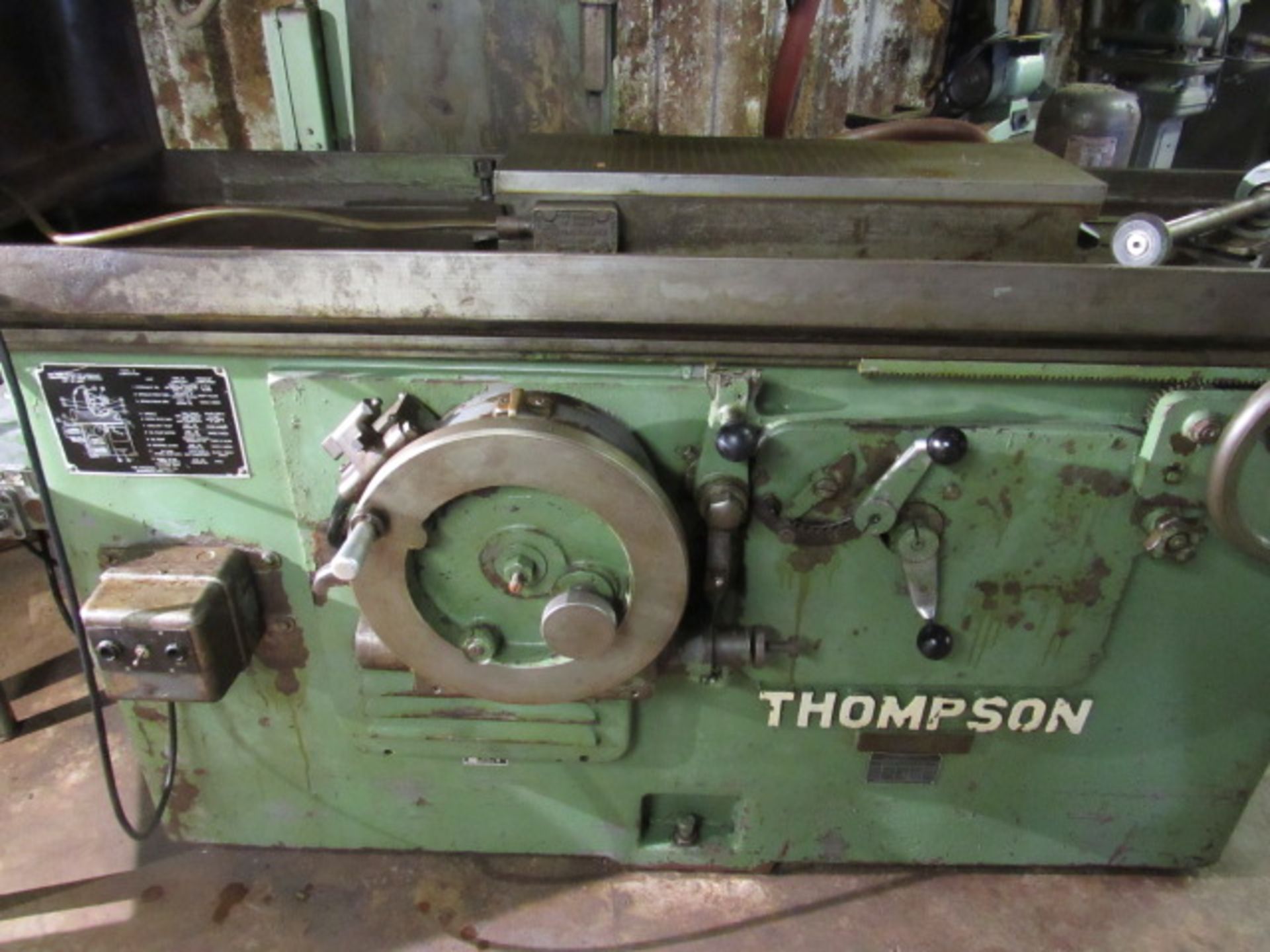 12" x 40" Thompson Reciprocating Surface Grinder - Image 4 of 8