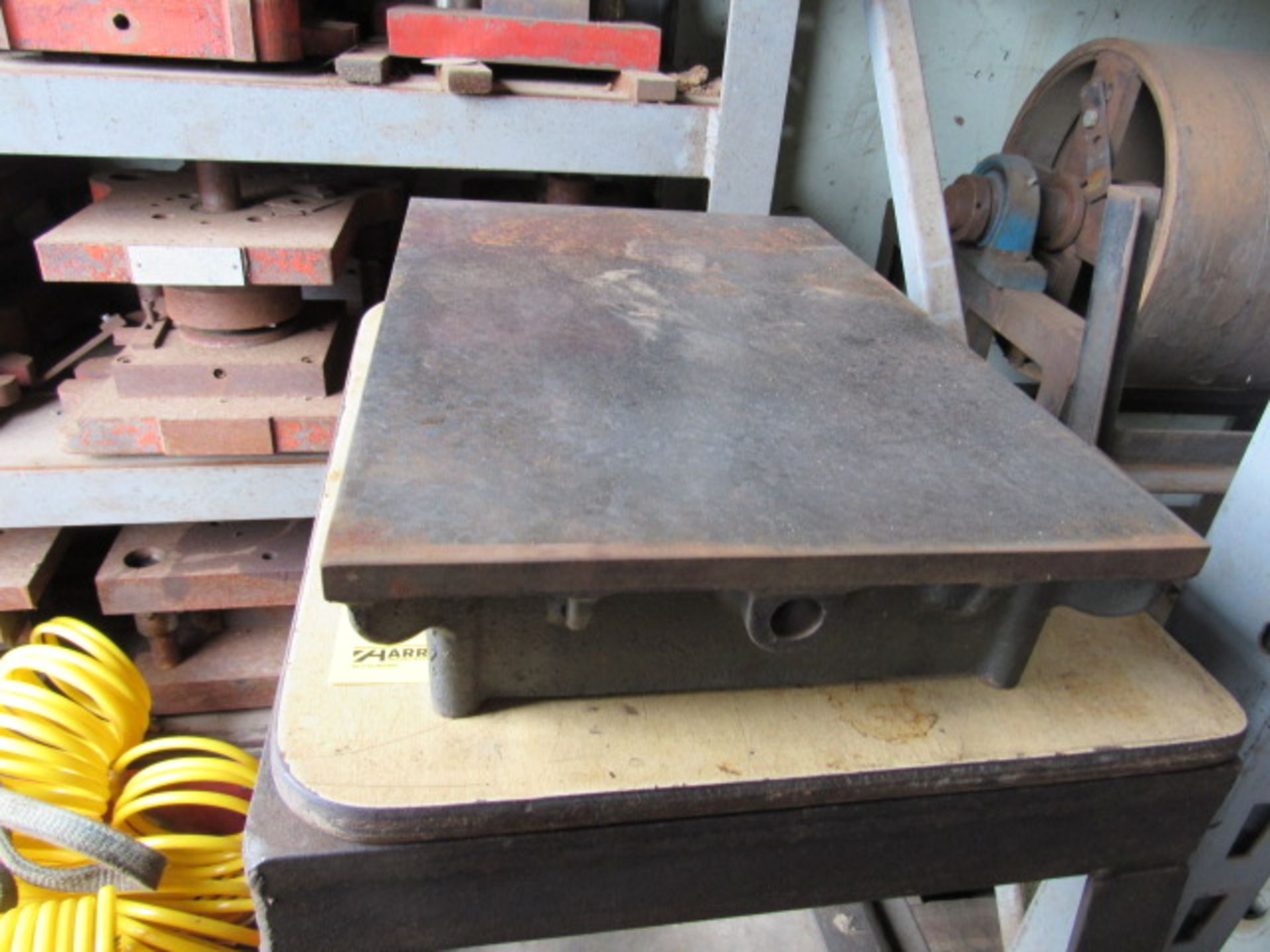 12" x 18" Precision Cast Iron Surface Plate with Stand - Image 4 of 5