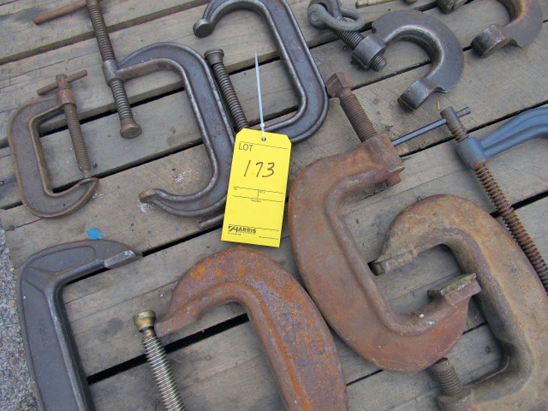 Lot of C Clamps, Assorted Sizes - Image 3 of 3