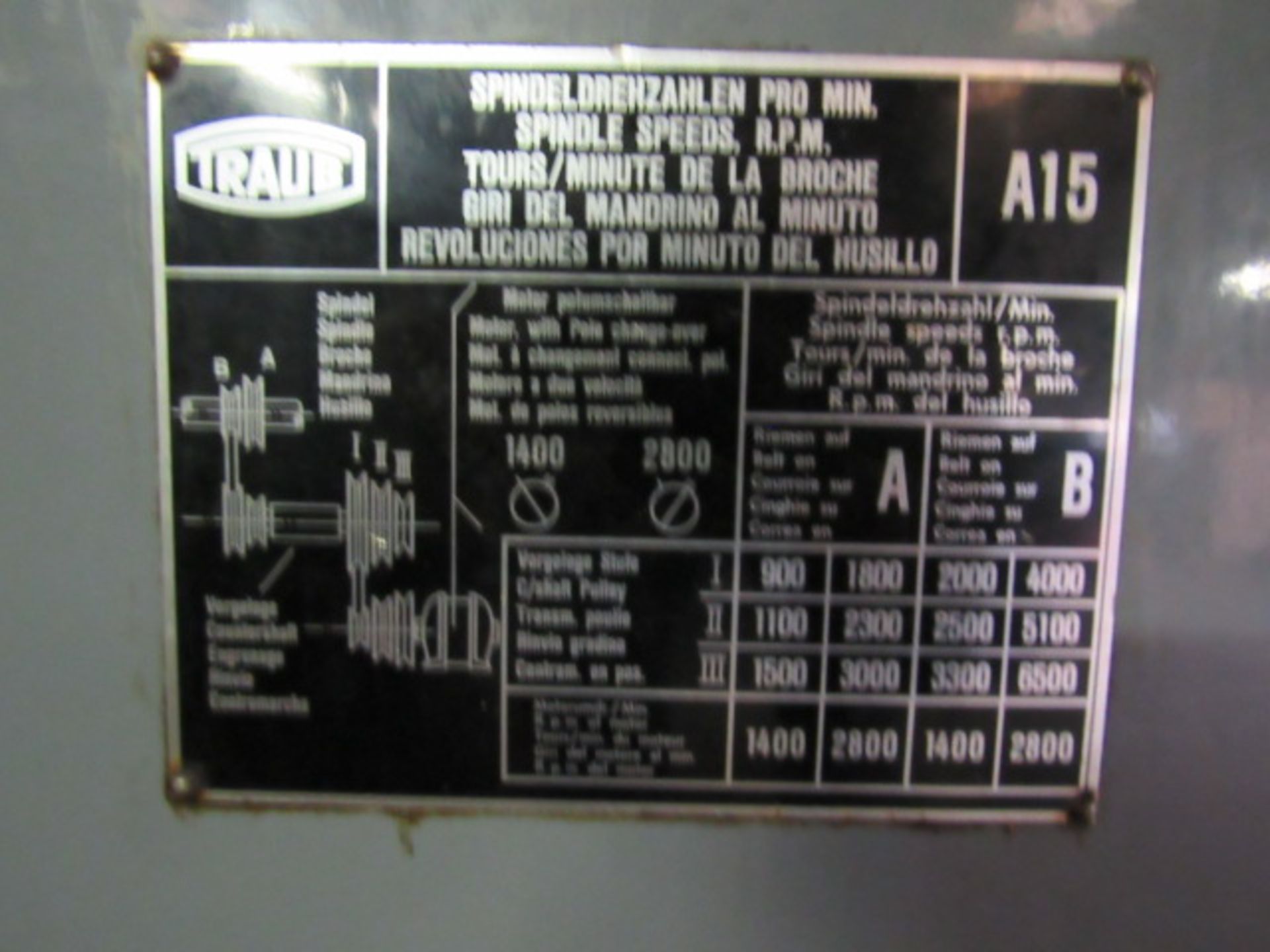 Traub Model A15 Swiss Screw Machine - Image 7 of 7