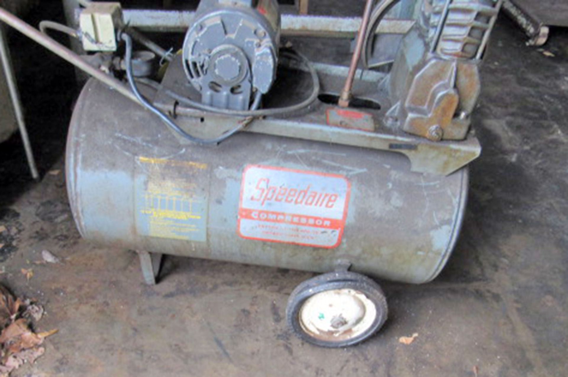 Speedair 1 HP Tank Mount Air Compressor