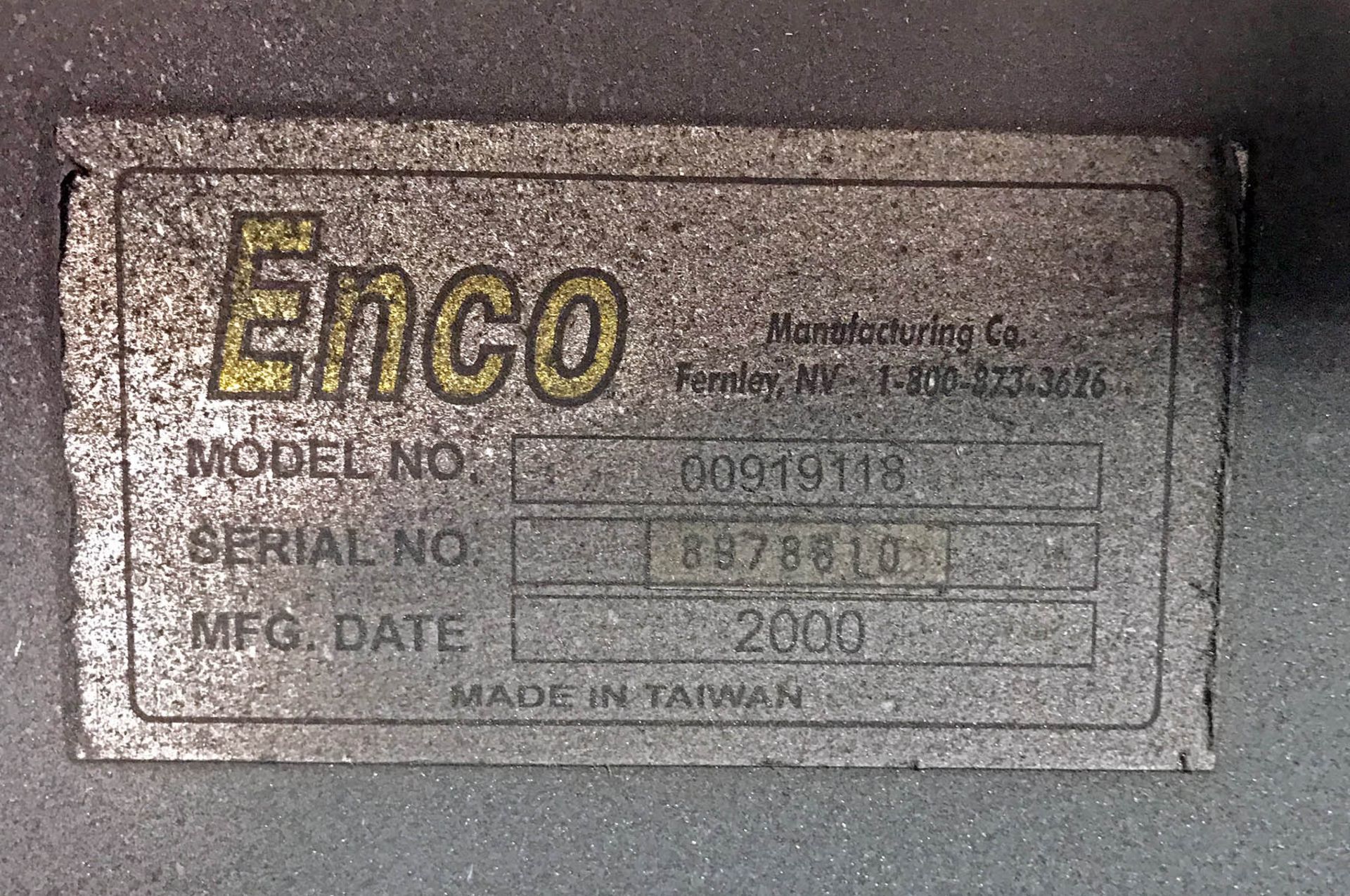 ENCO Model 00919118 Grinder - Image 4 of 4