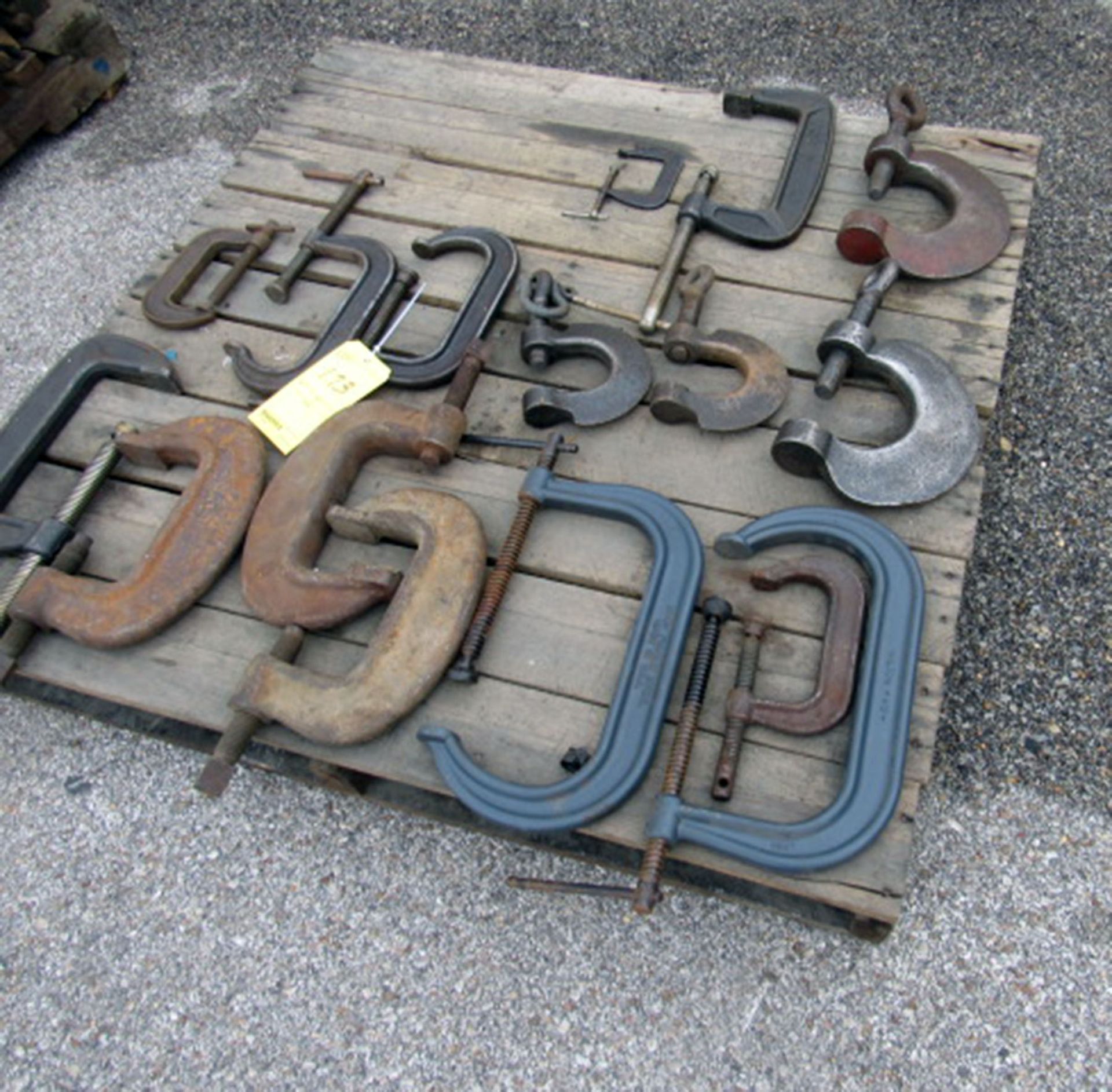 Lot of C Clamps, Assorted Sizes - Image 2 of 3