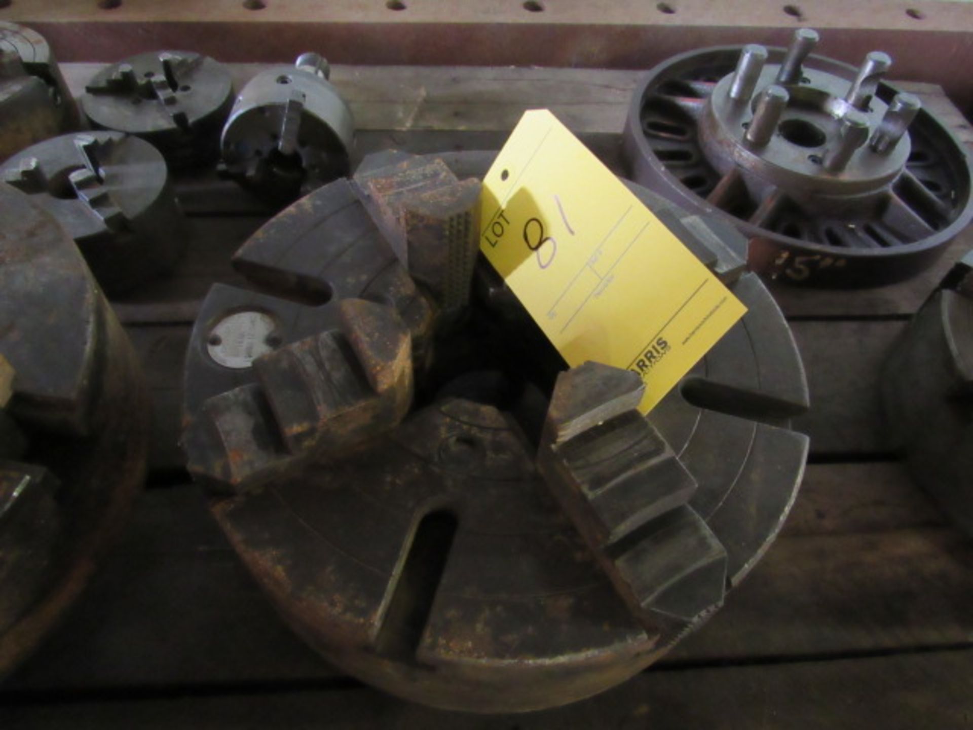 12" Cushman 4-Jaw Chuck