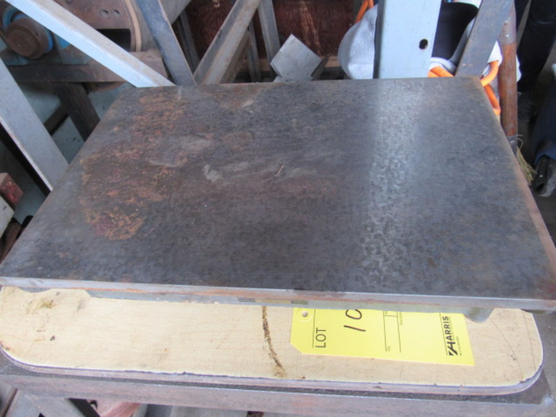 12" x 18" Precision Cast Iron Surface Plate with Stand - Image 3 of 5