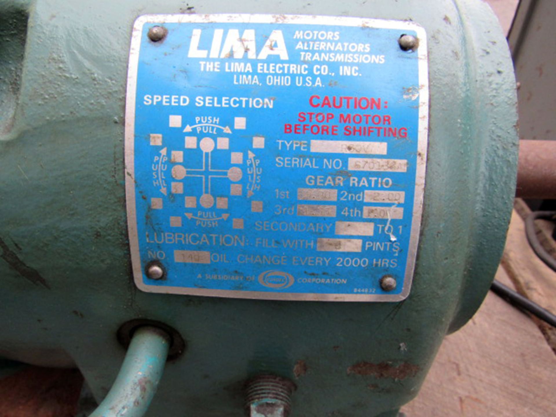 Lima 7.5 HP Electric Motor - Image 3 of 4