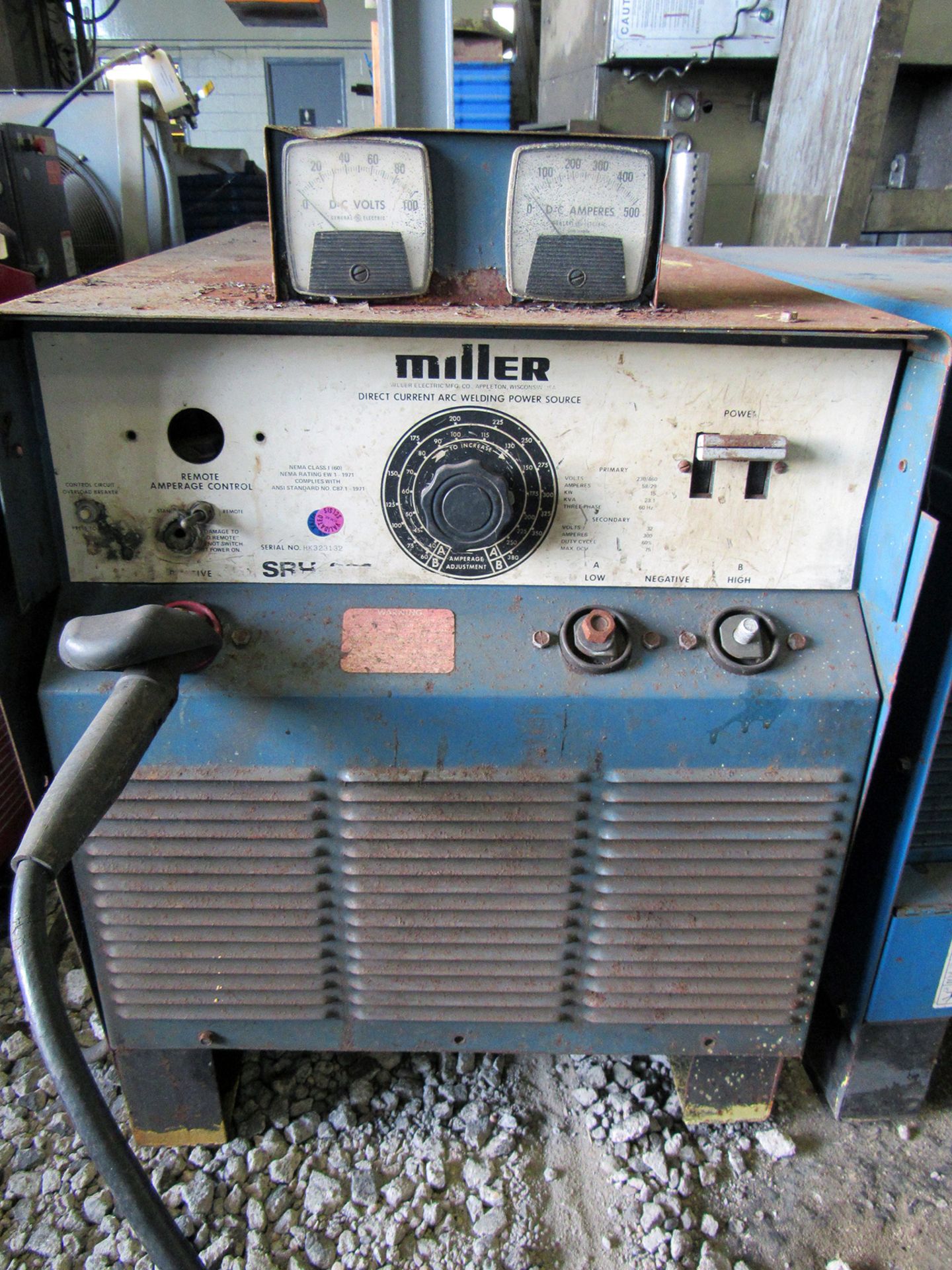 Miller SRH-333 DC Arc Welding Power Source