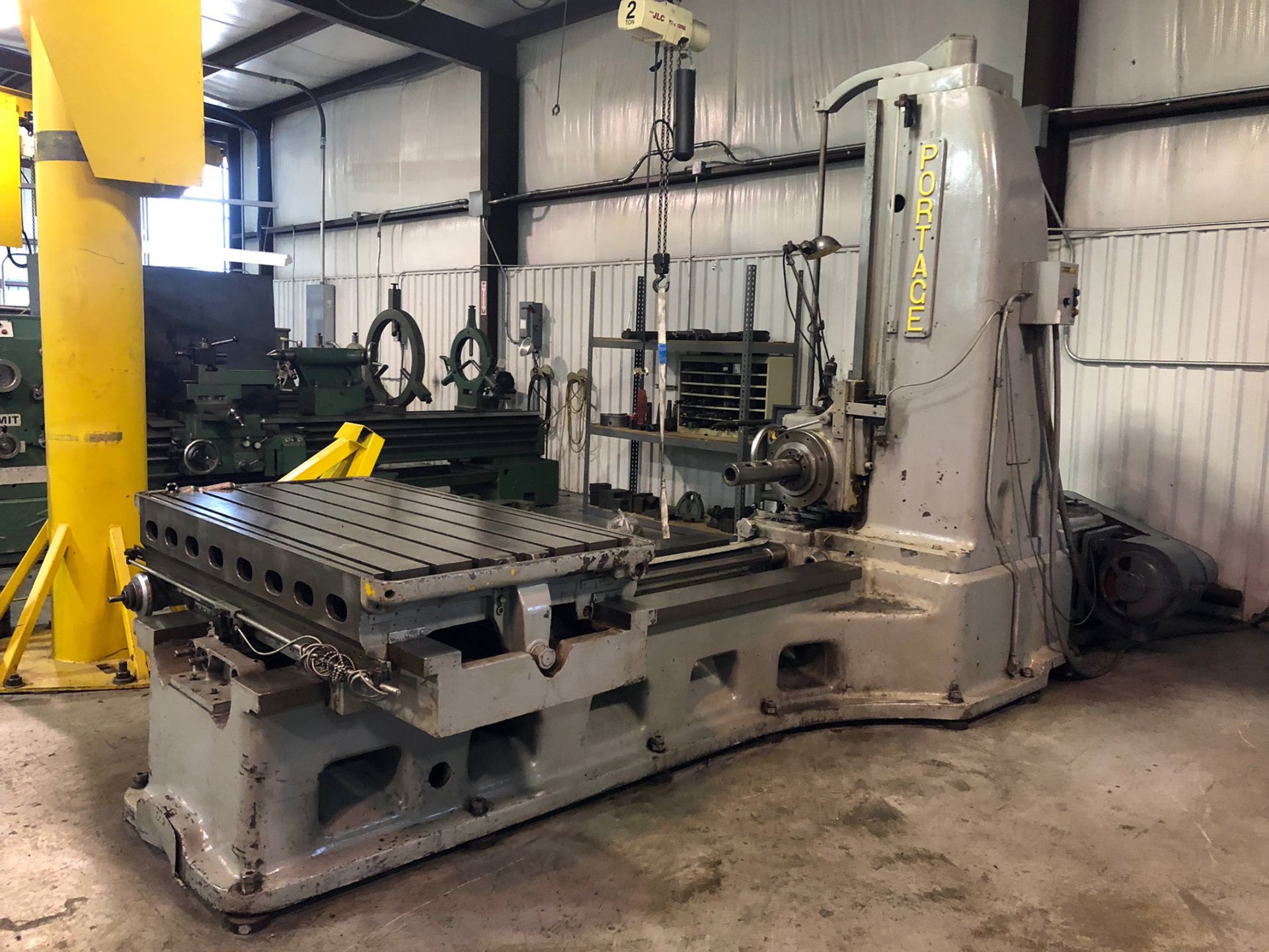 4" Portage Horizontal Boring Mill - Image 4 of 9