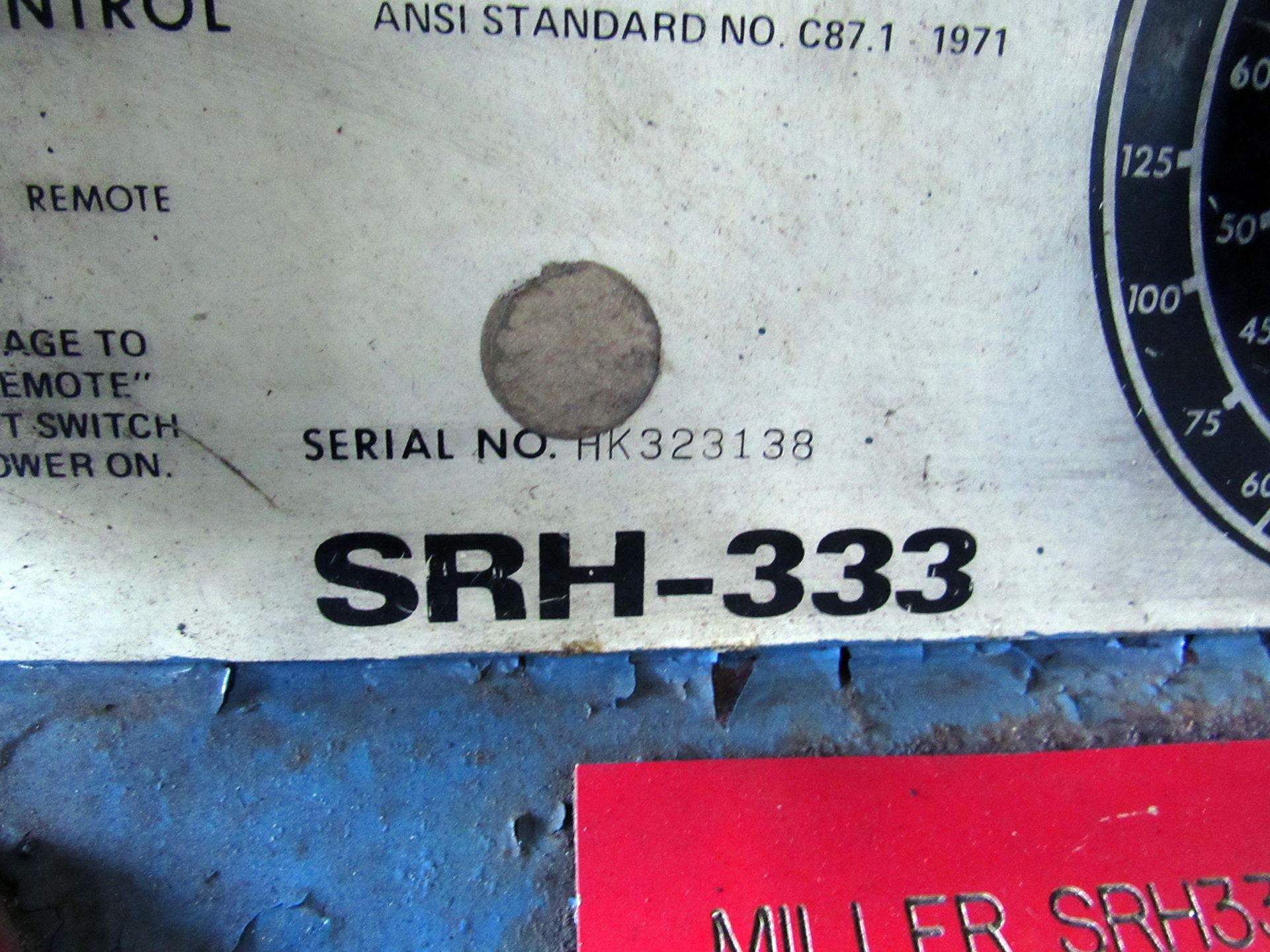 Miller SRH-333 DC Arc Welding Power Source - Image 2 of 2