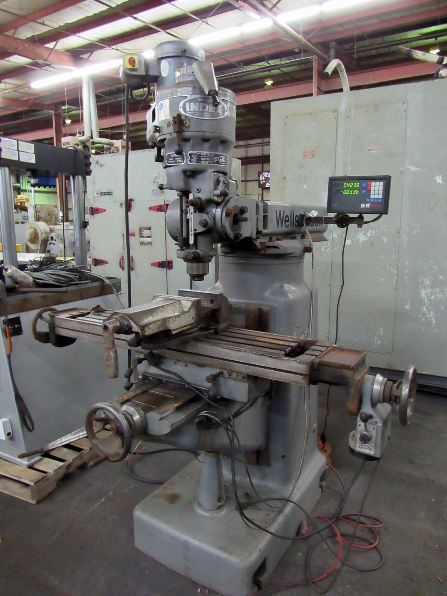 Wells-Index Model 847 Vertical Milling Machine - Image 2 of 9